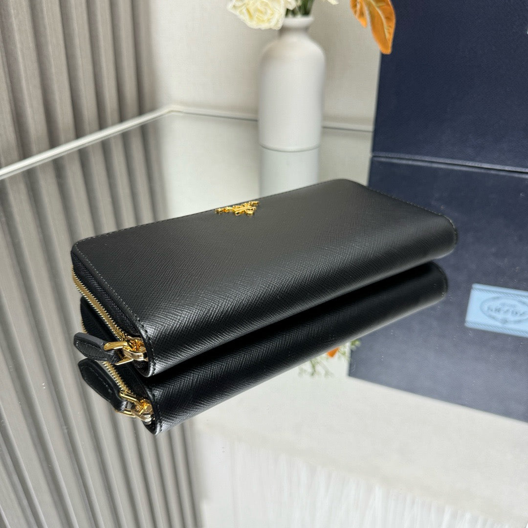 프라다 비텔로 지퍼 장지갑