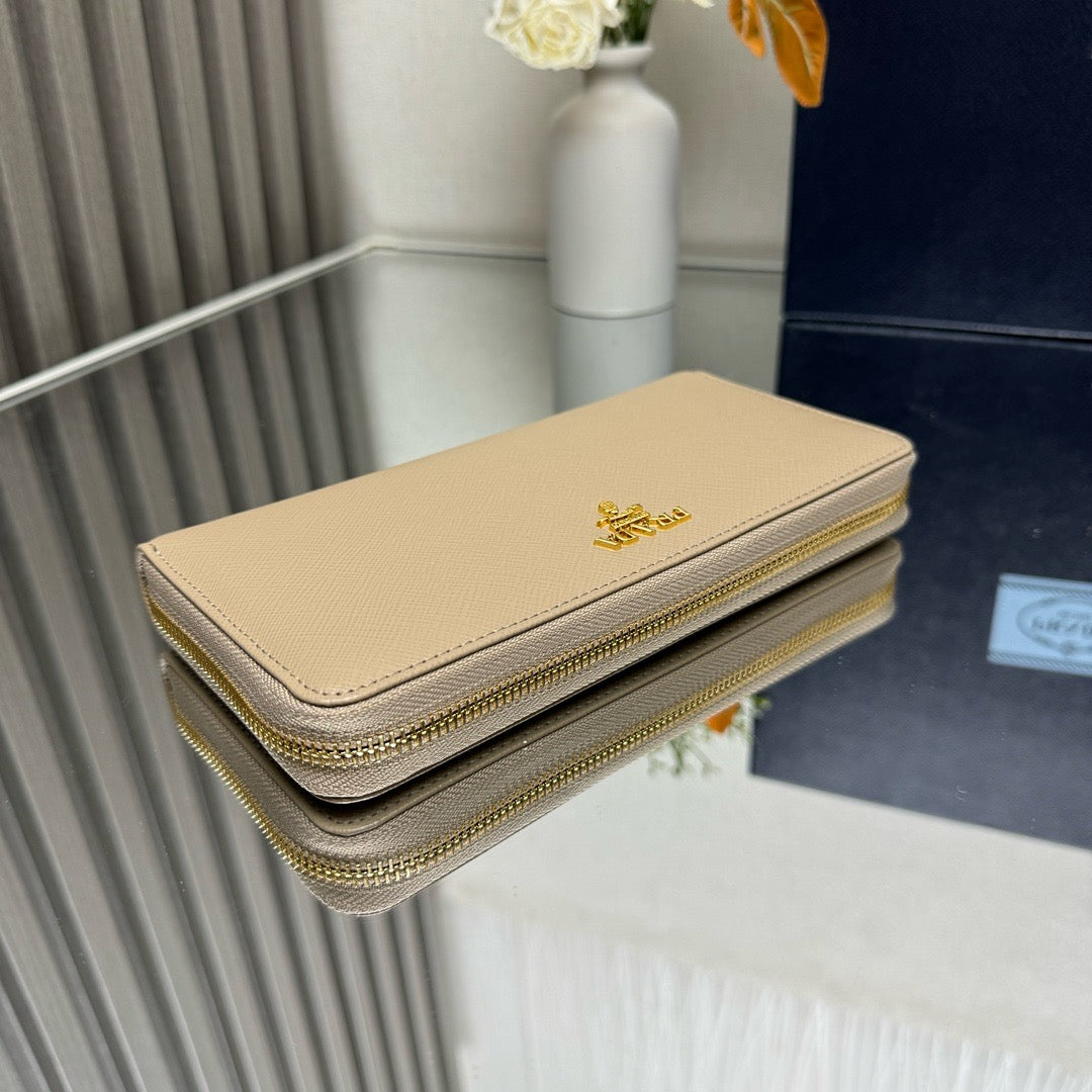 프라다 비텔로 지퍼 장지갑