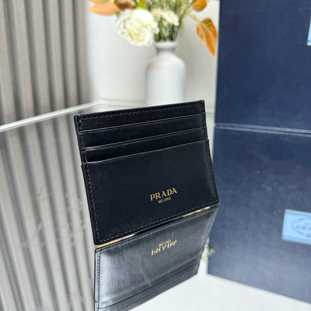 프라다 가죽 카드 홀더