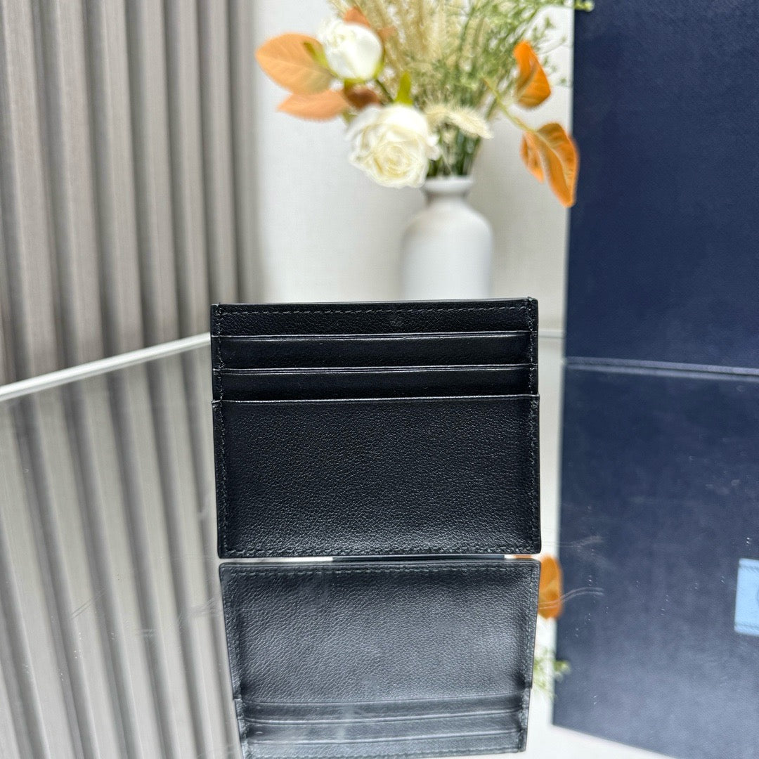 프라다 가죽 카드 홀더