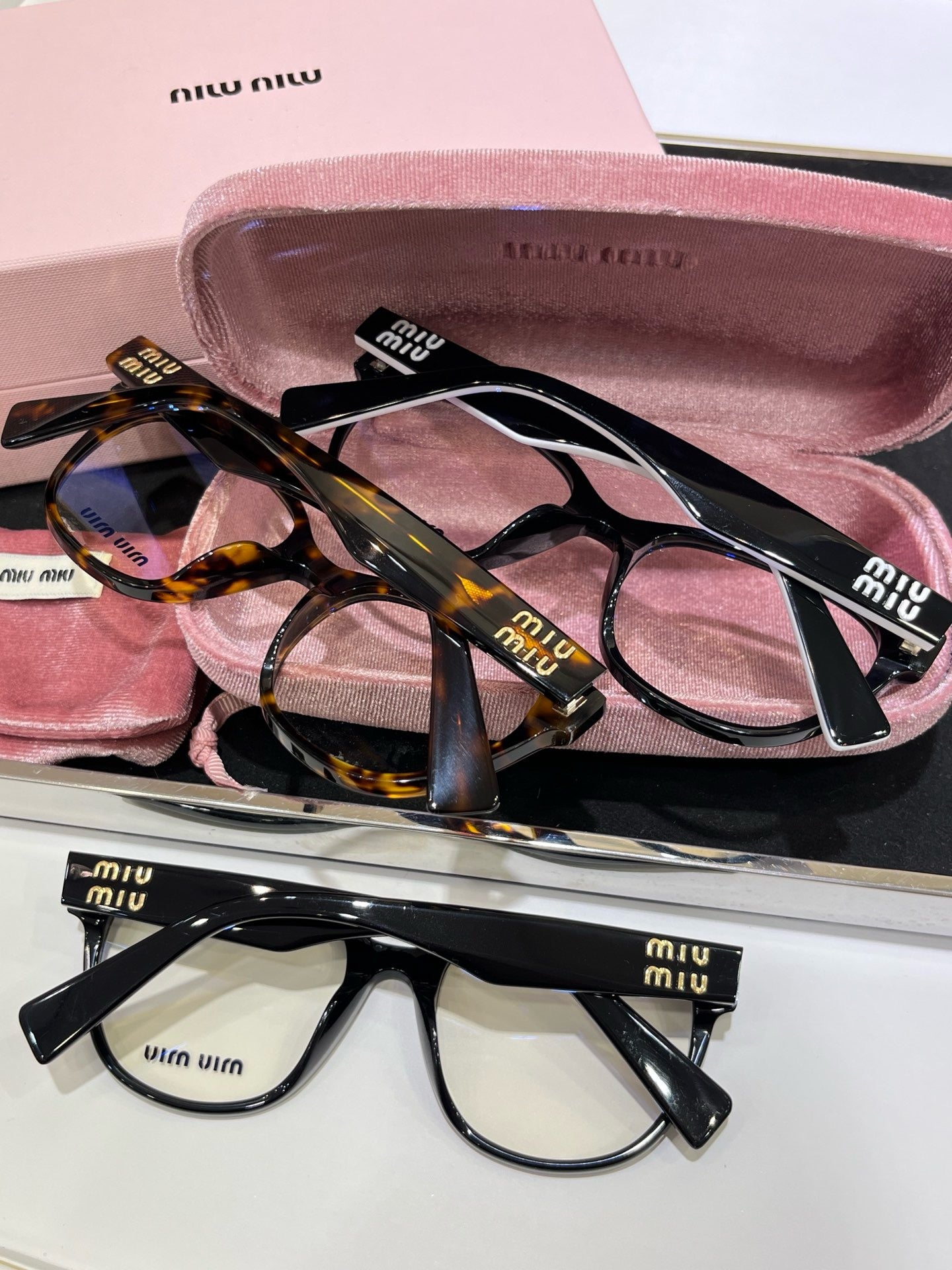 미우미우 안경 VMU02V