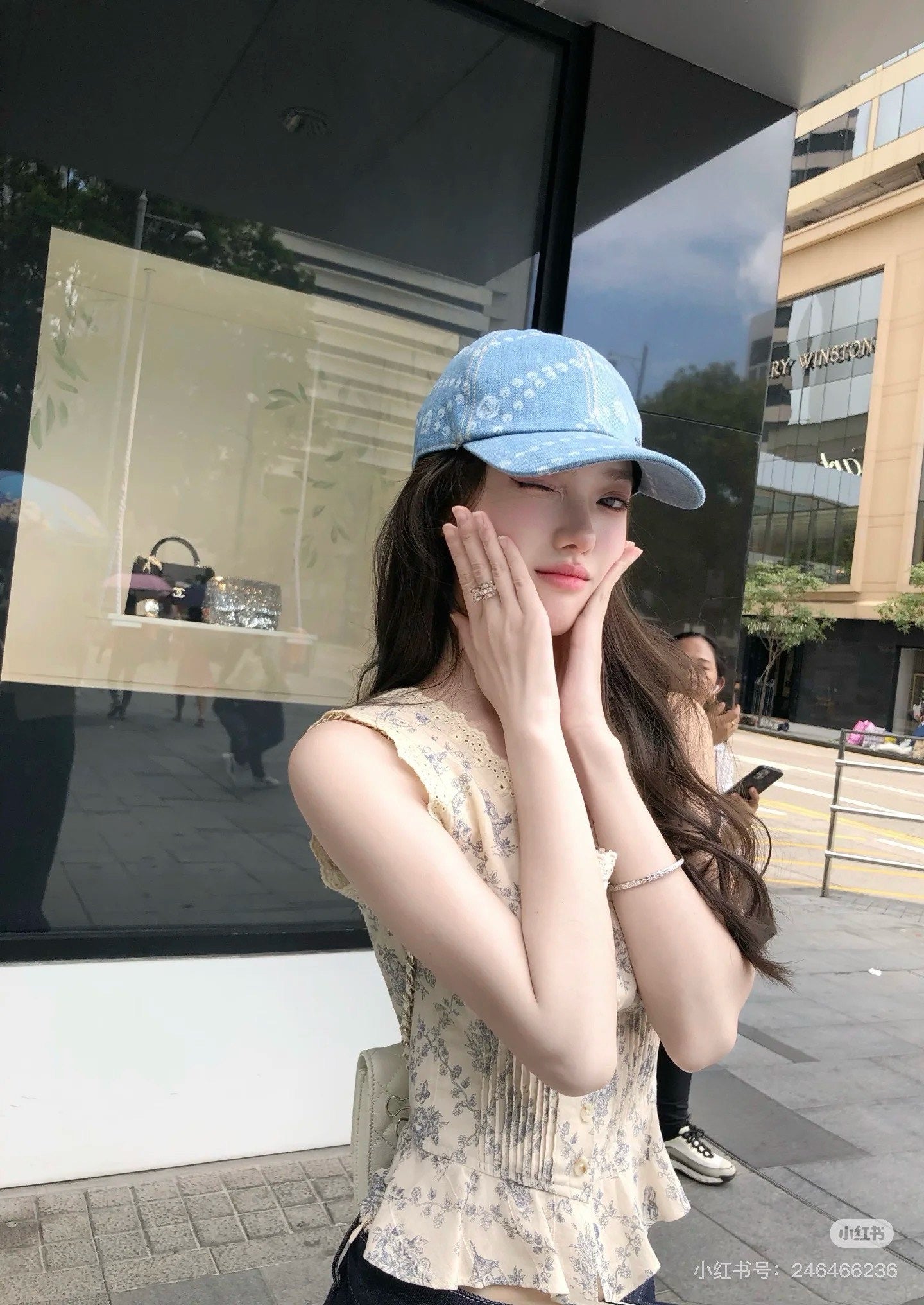 샤넬 볼캡