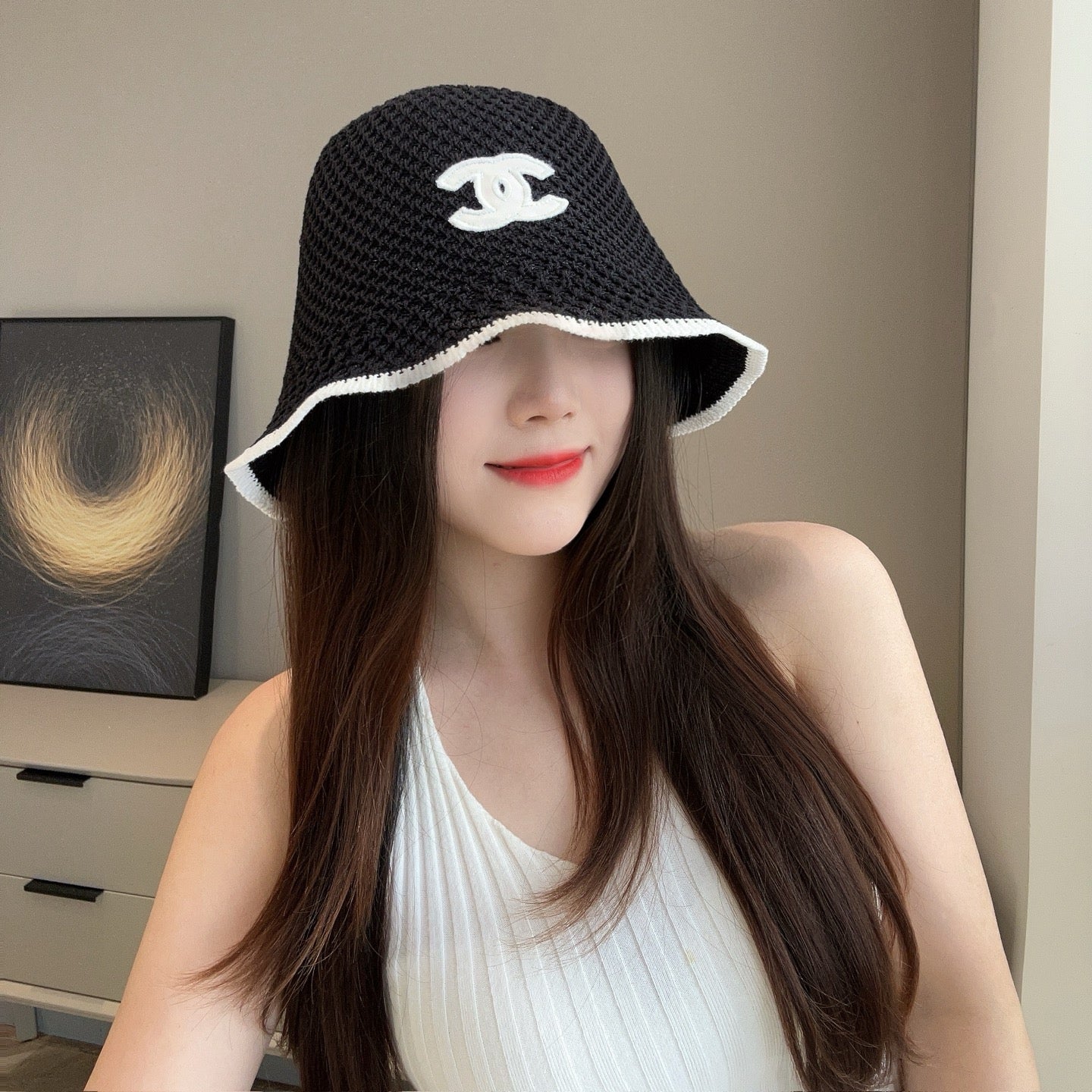 샤넬 버킷햇