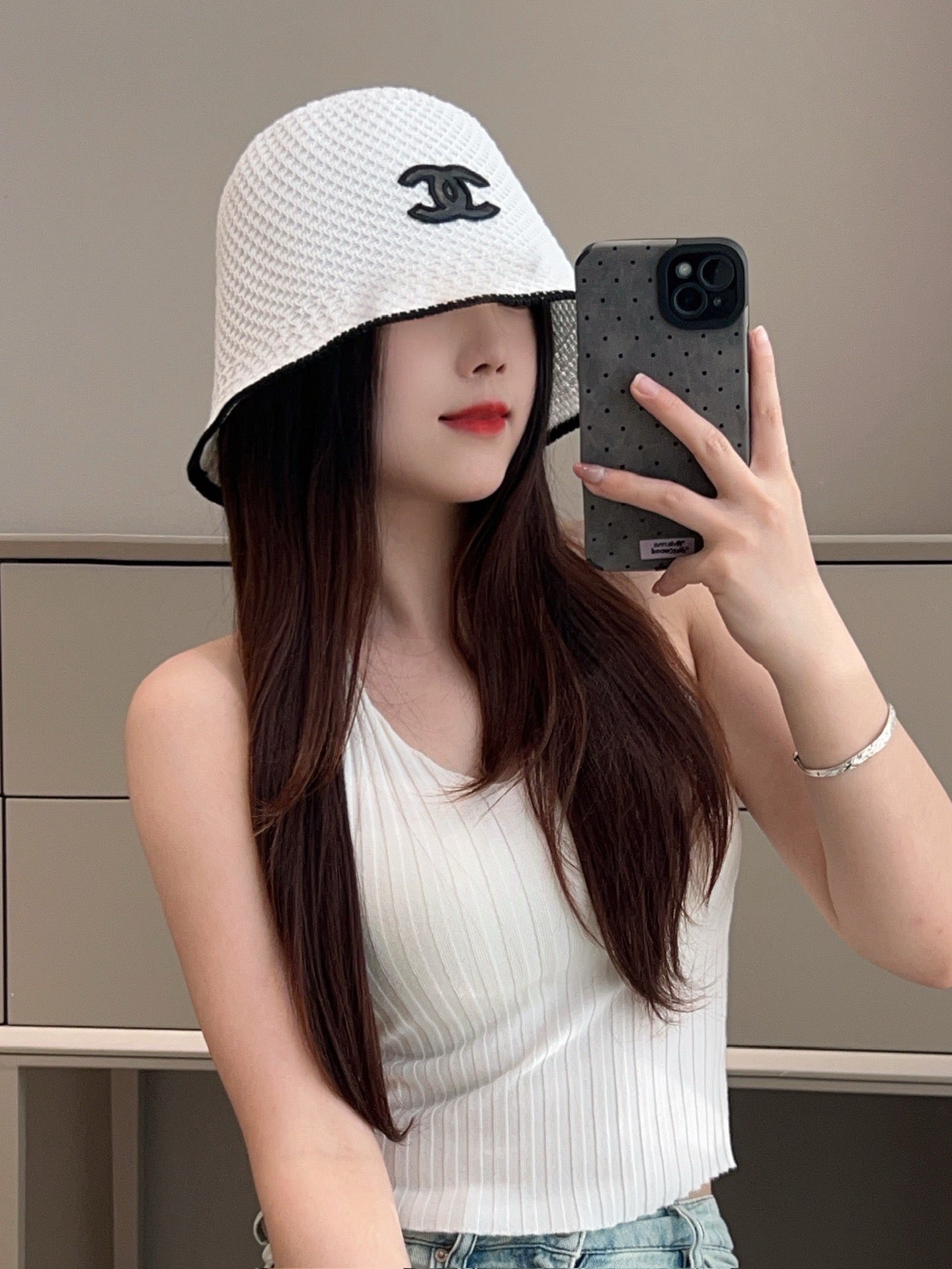 샤넬 버킷햇