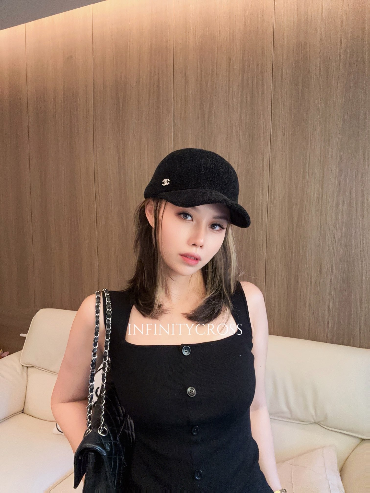 샤넬 볼캡