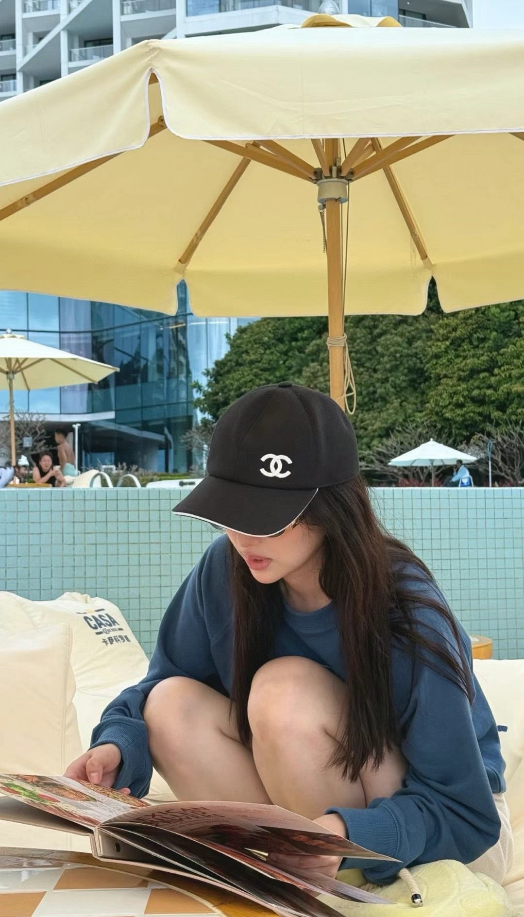 샤넬 볼캡