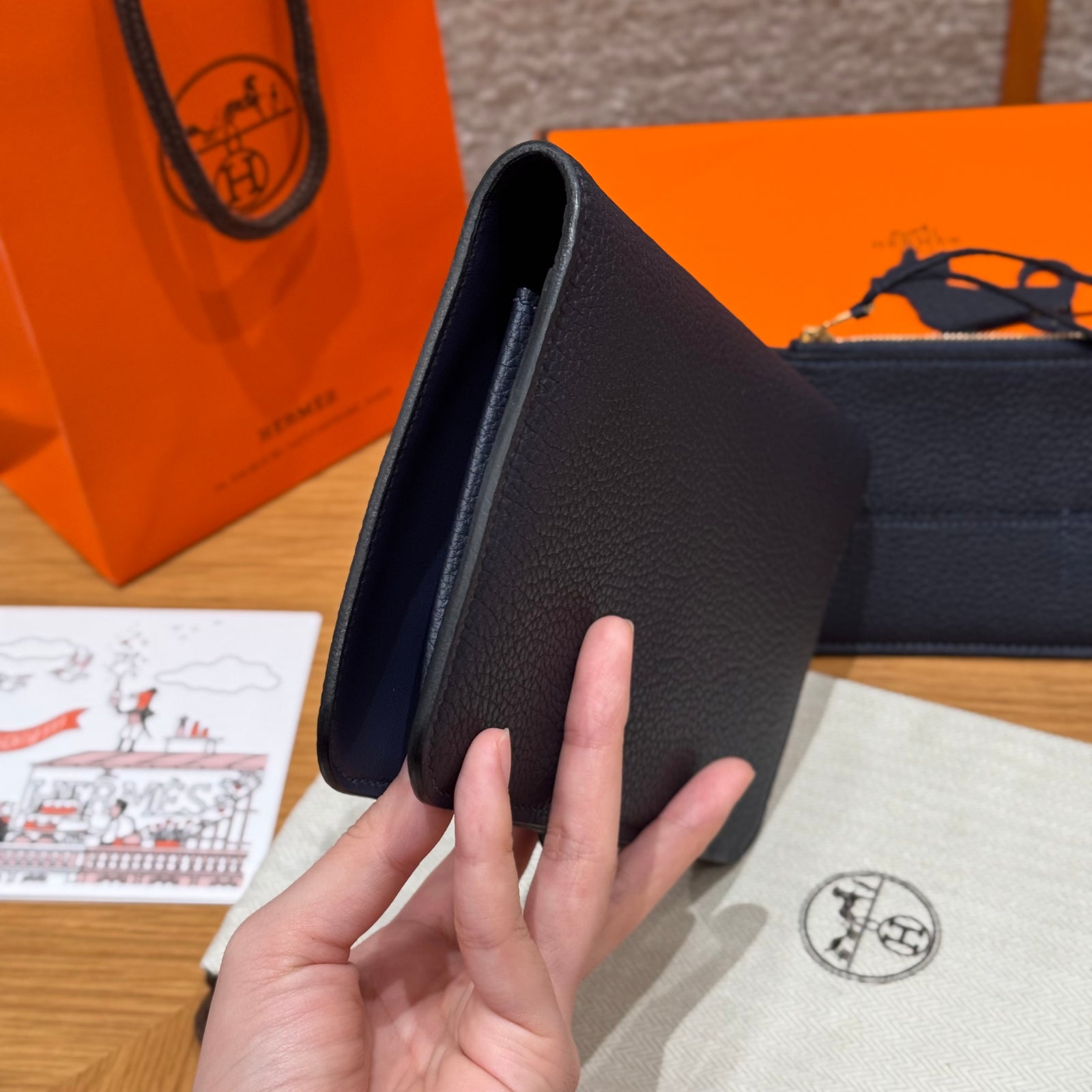 에르메스 도곤 장지갑 토고