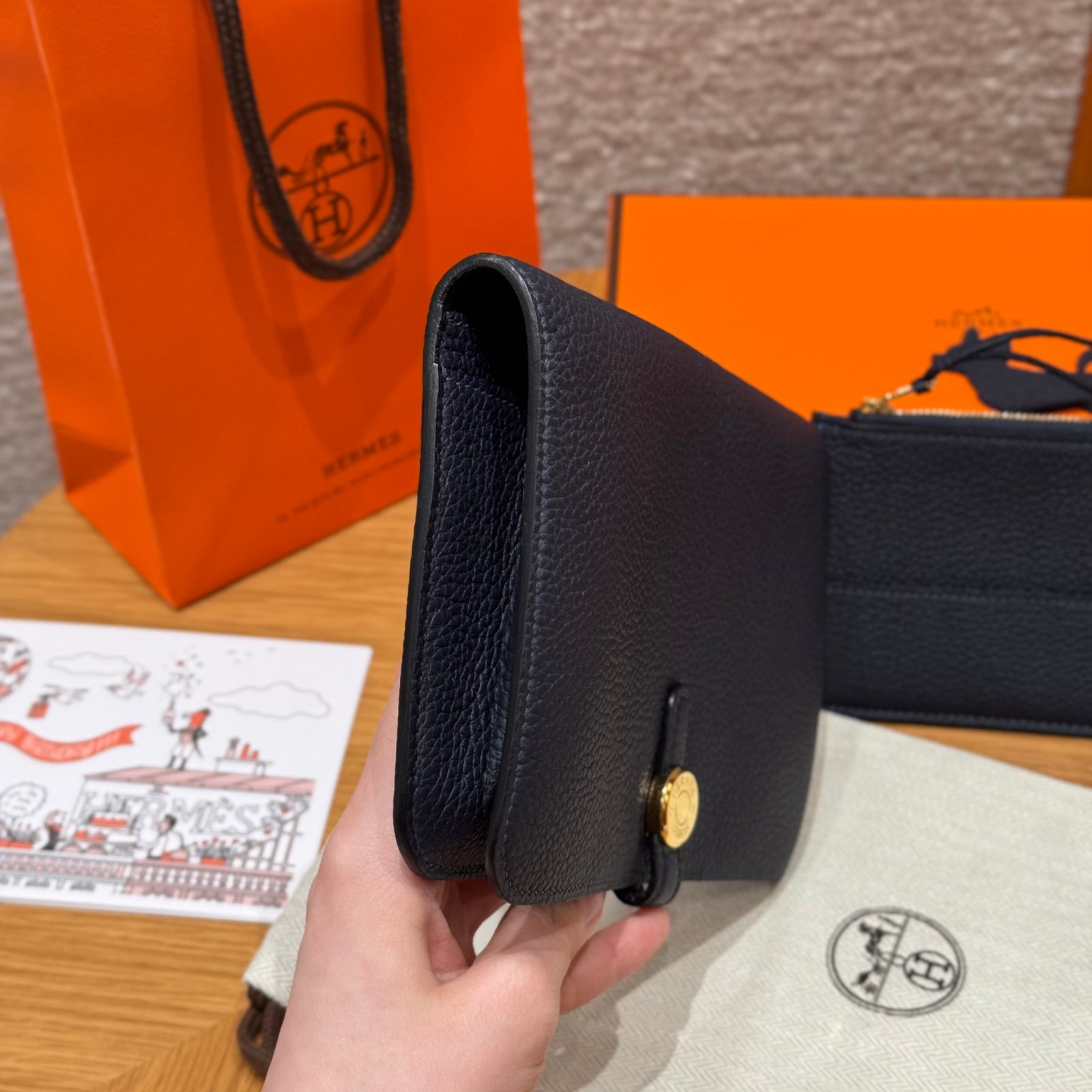 에르메스 도곤 장지갑 토고