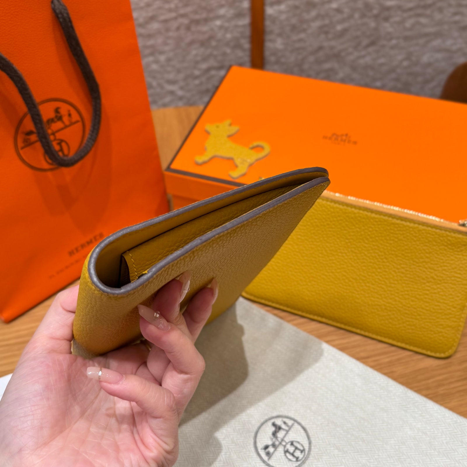 에르메스 도곤 장지갑 토고