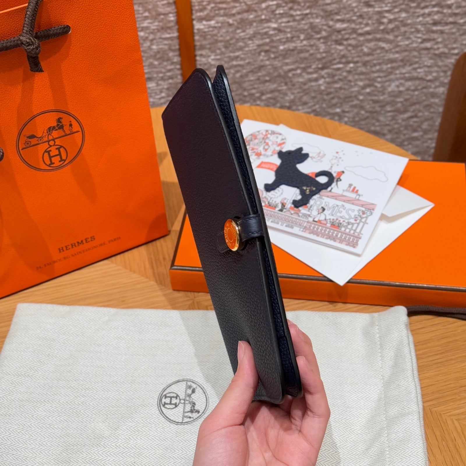 에르메스 도곤 장지갑 토고