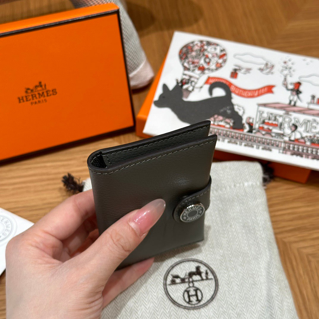 에르메스 RMS 카드 지갑 에버컬러