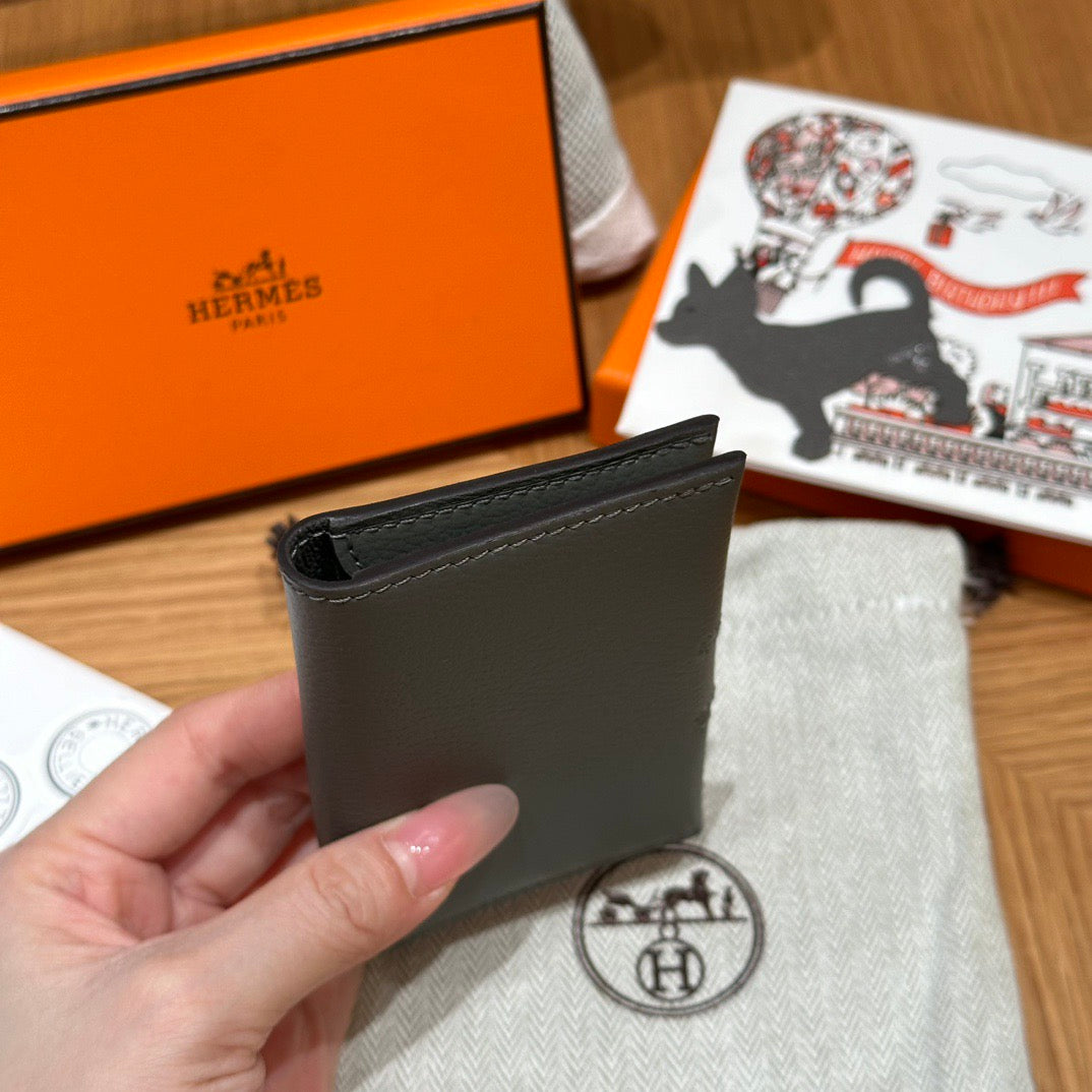 에르메스 RMS 카드 지갑 에버컬러