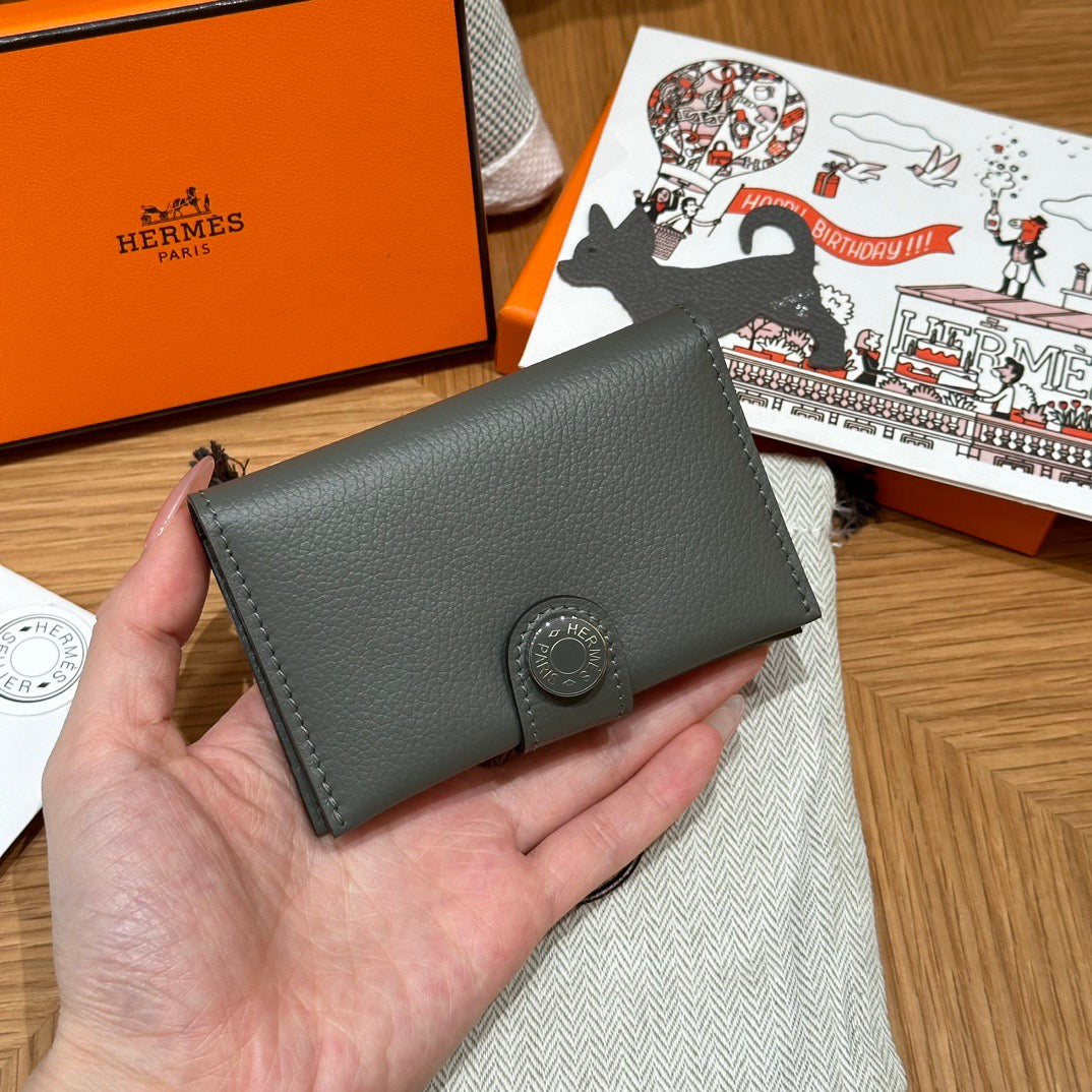 에르메스 RMS 카드 지갑 에버컬러