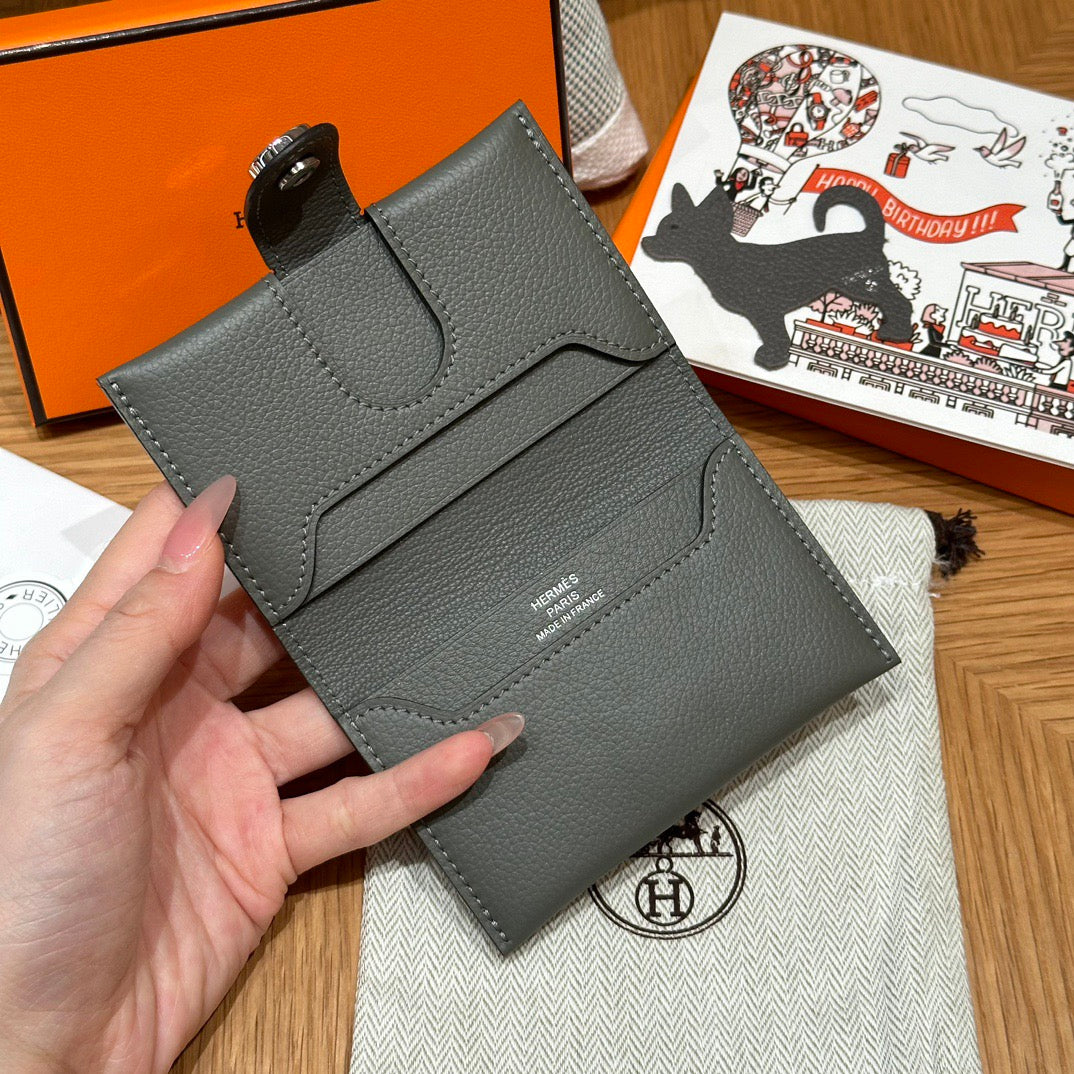 에르메스 RMS 카드 지갑 에버컬러