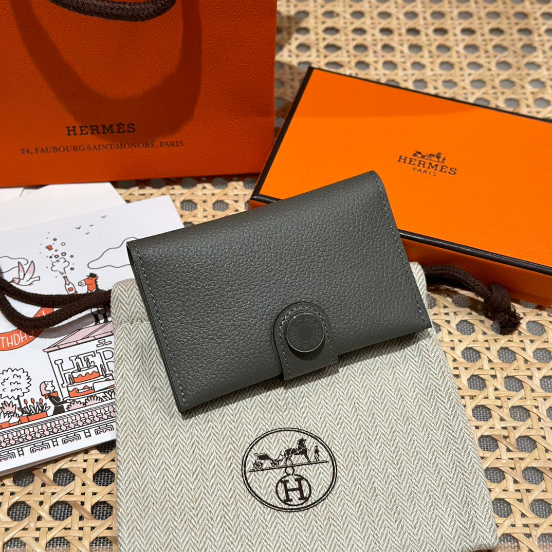에르메스 RMS 카드 지갑 에버컬러