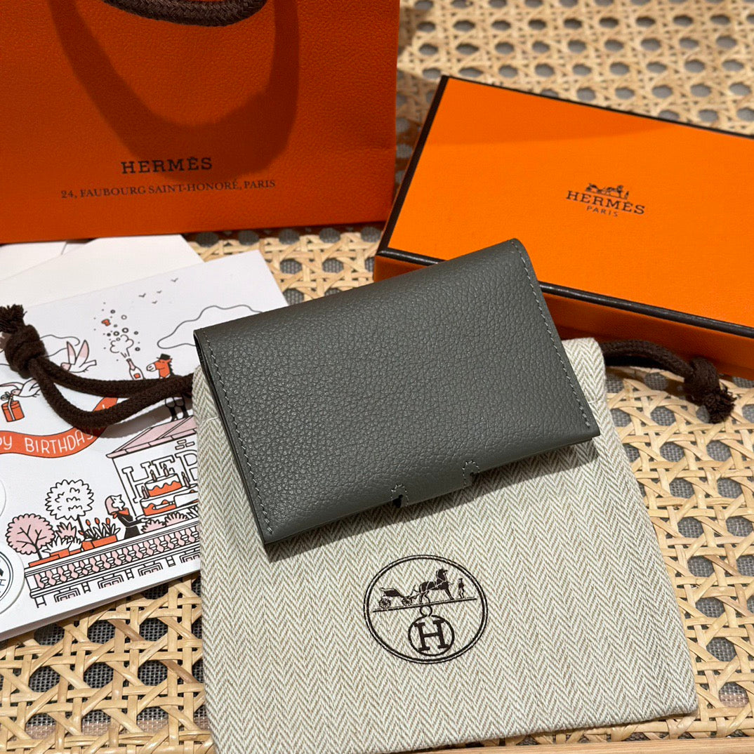 에르메스 RMS 카드 지갑 에버컬러