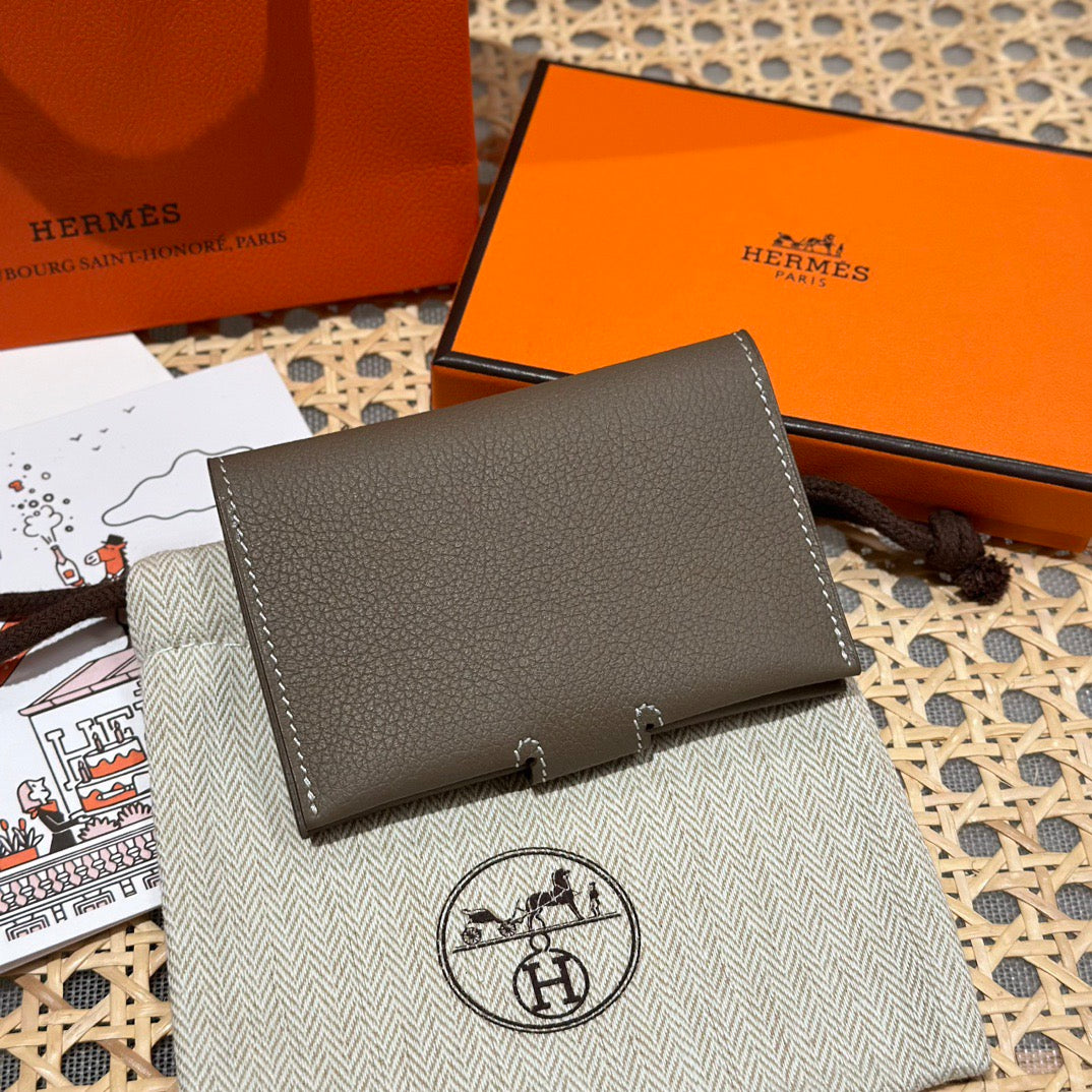 에르메스 RMS 카드 지갑 에버컬러