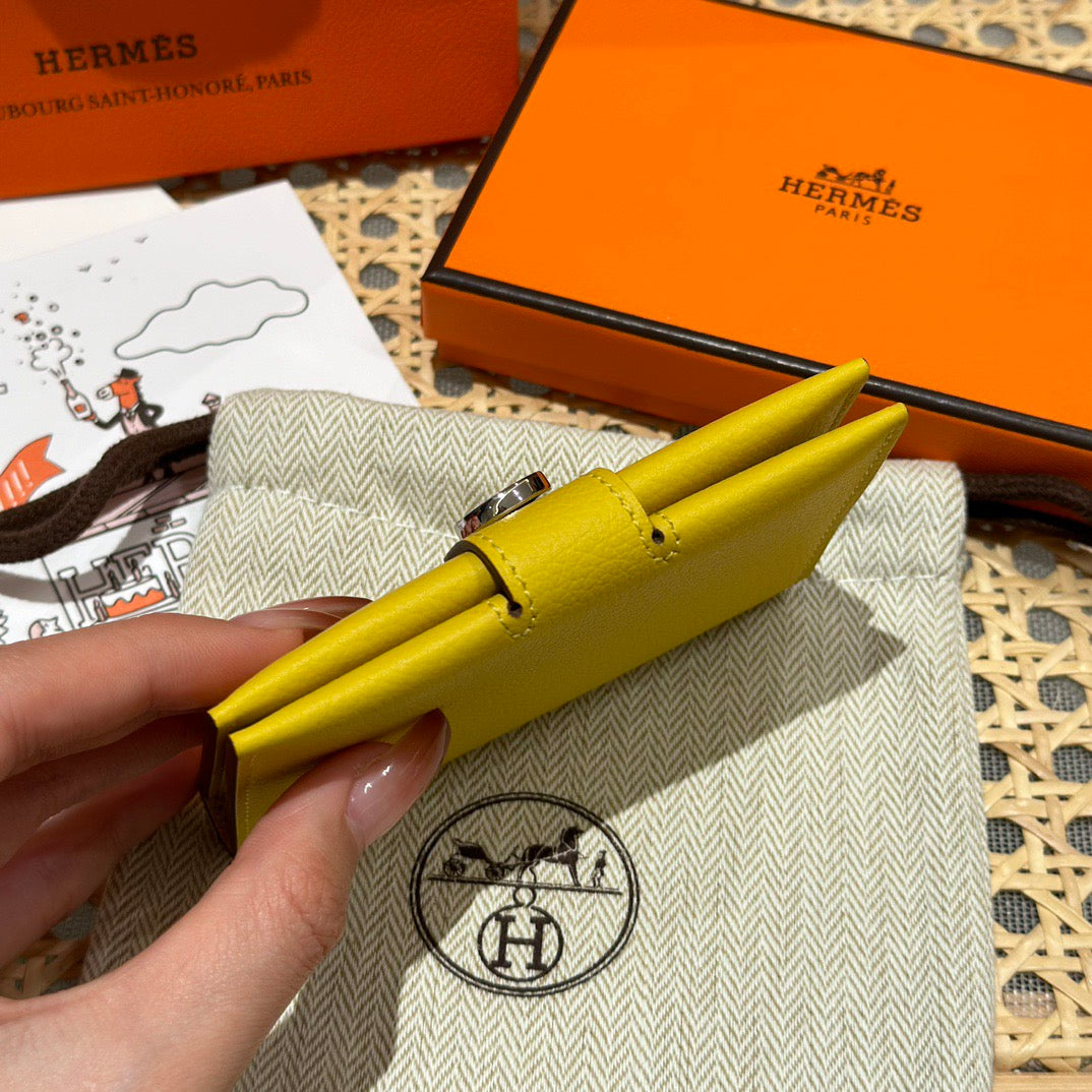 에르메스 RMS 카드 지갑 에버컬러