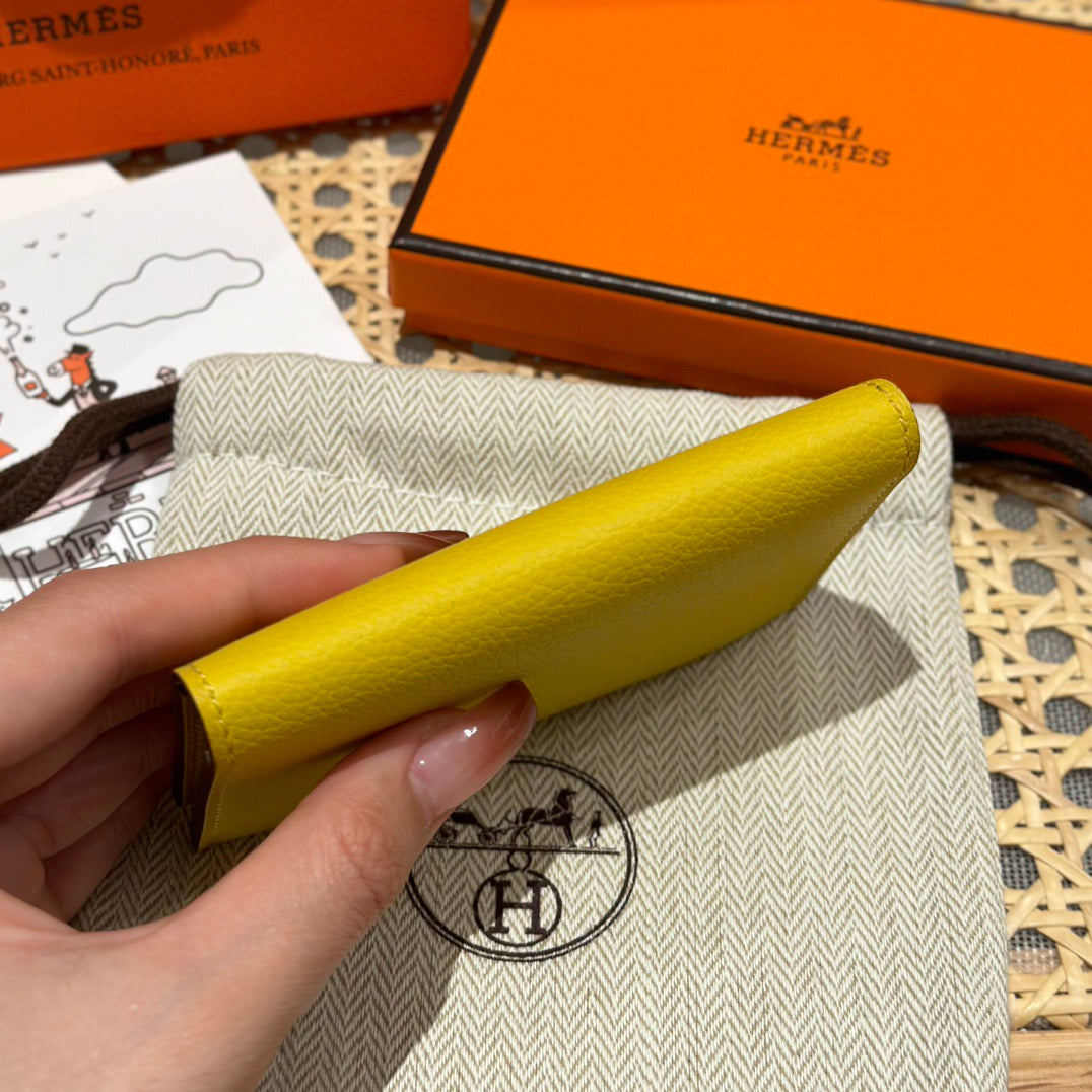 에르메스 RMS 카드 지갑 에버컬러