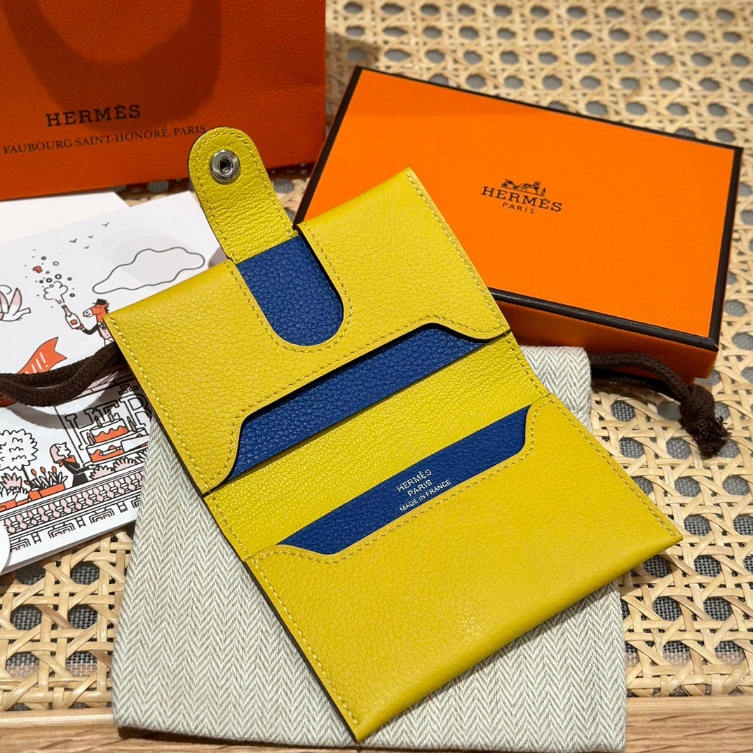 에르메스 RMS 카드 지갑 에버컬러