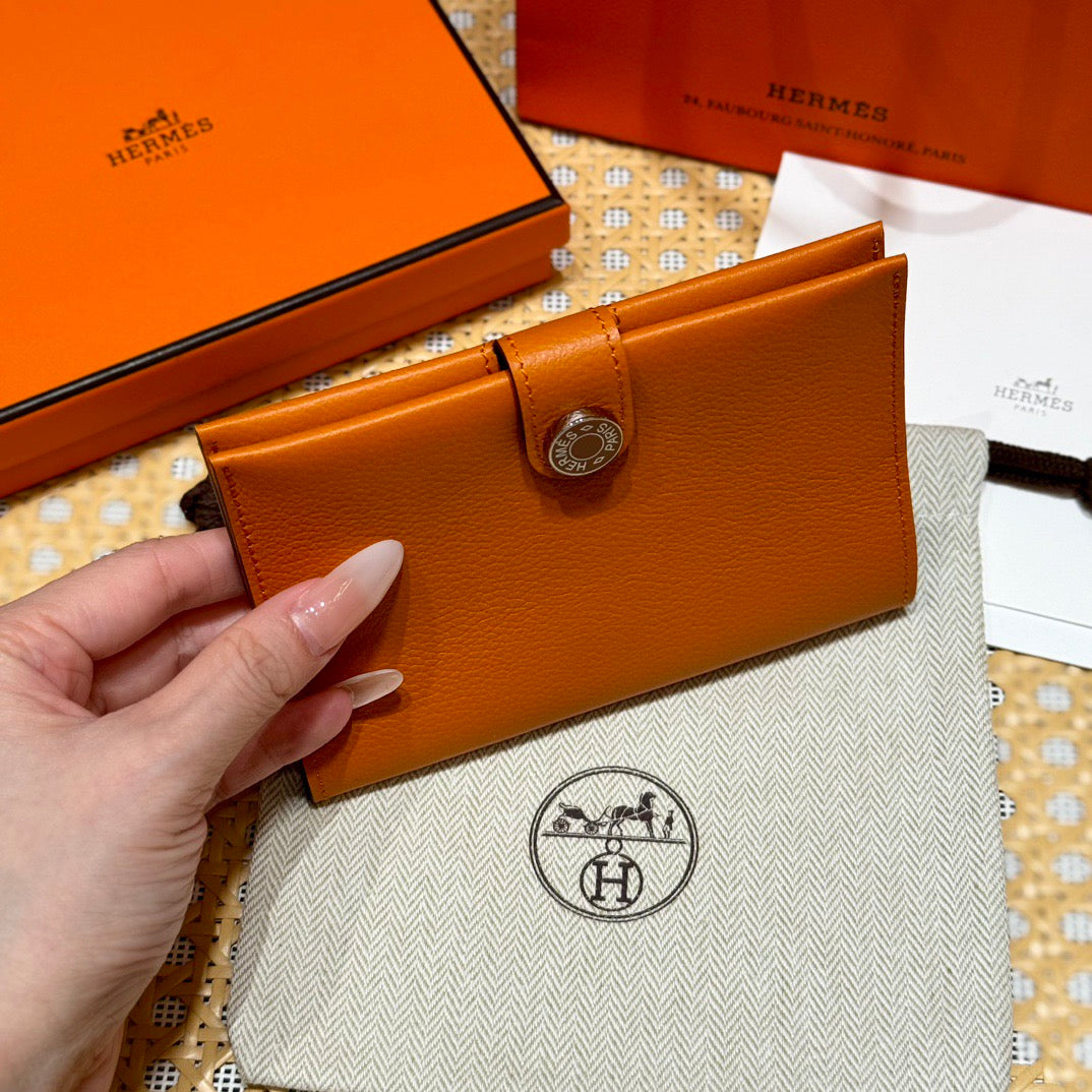 에르메스 RMS 여권 지갑 에버컬러