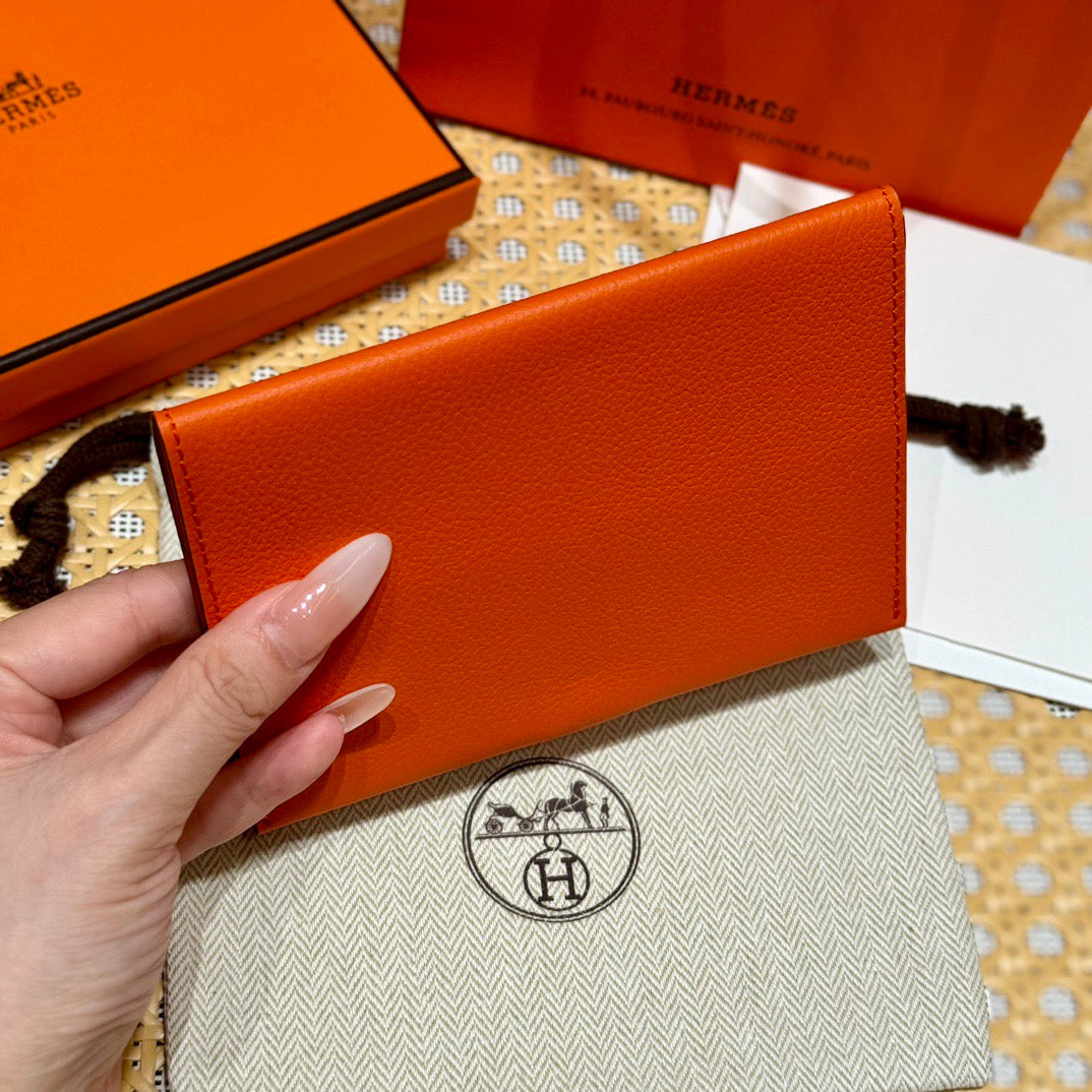 에르메스 RMS 여권 지갑 에버컬러