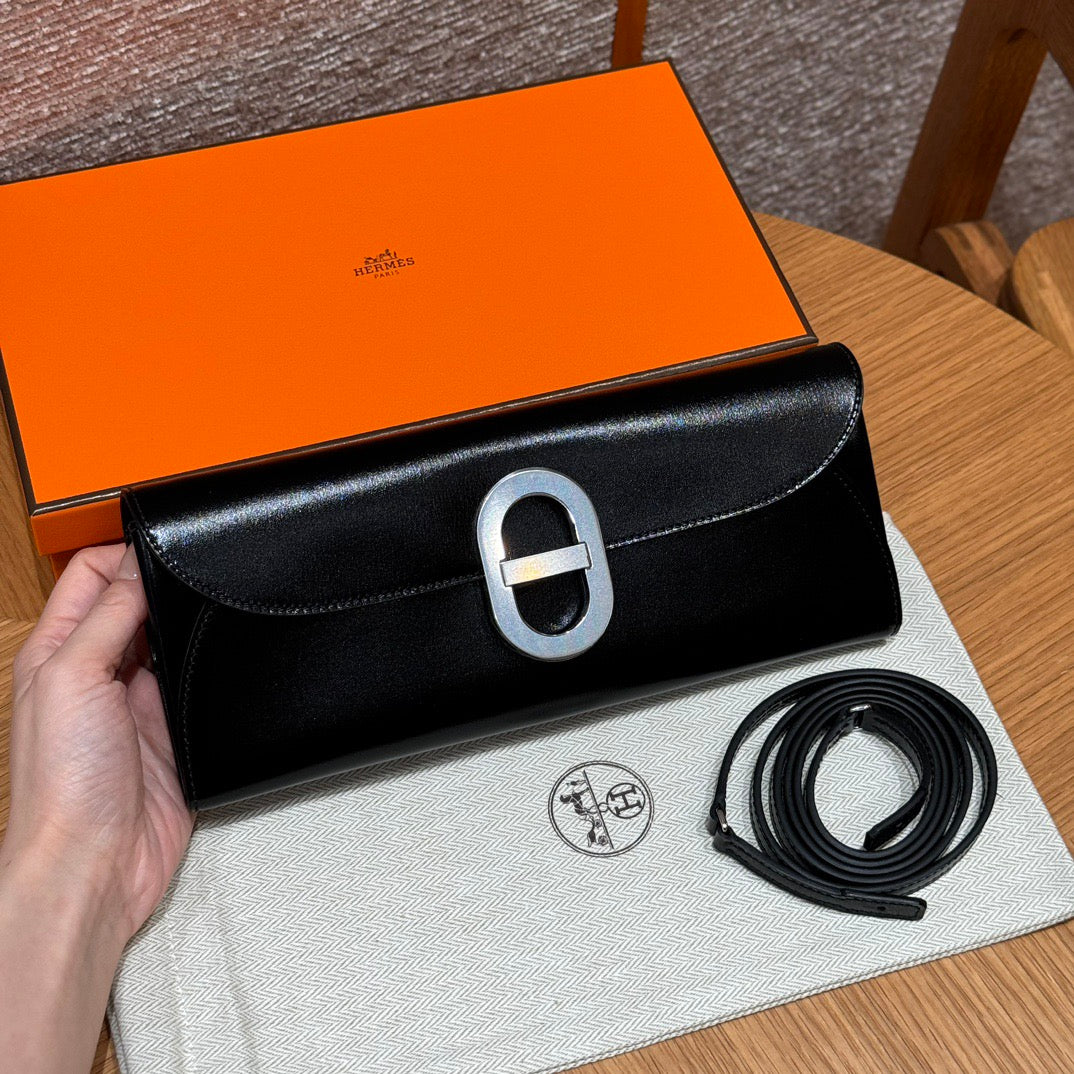 에르메스 샹달 투고 지갑 복스