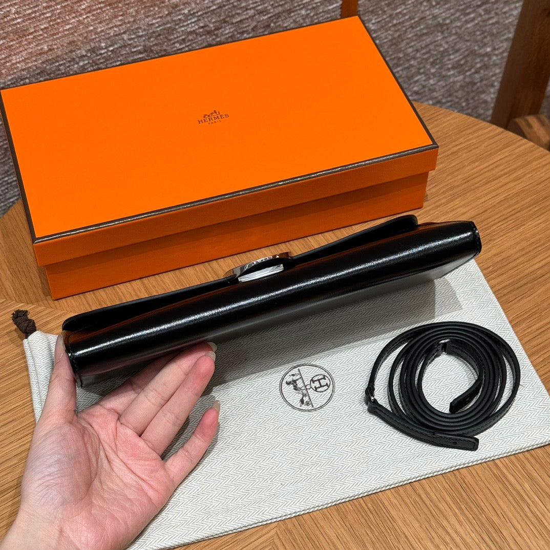 에르메스 샹달 투고 지갑 복스