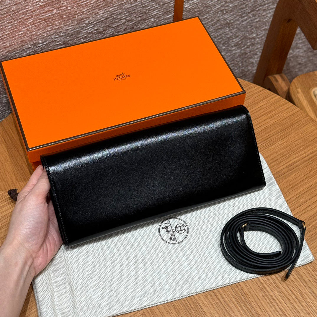 에르메스 샹달 투고 지갑 복스