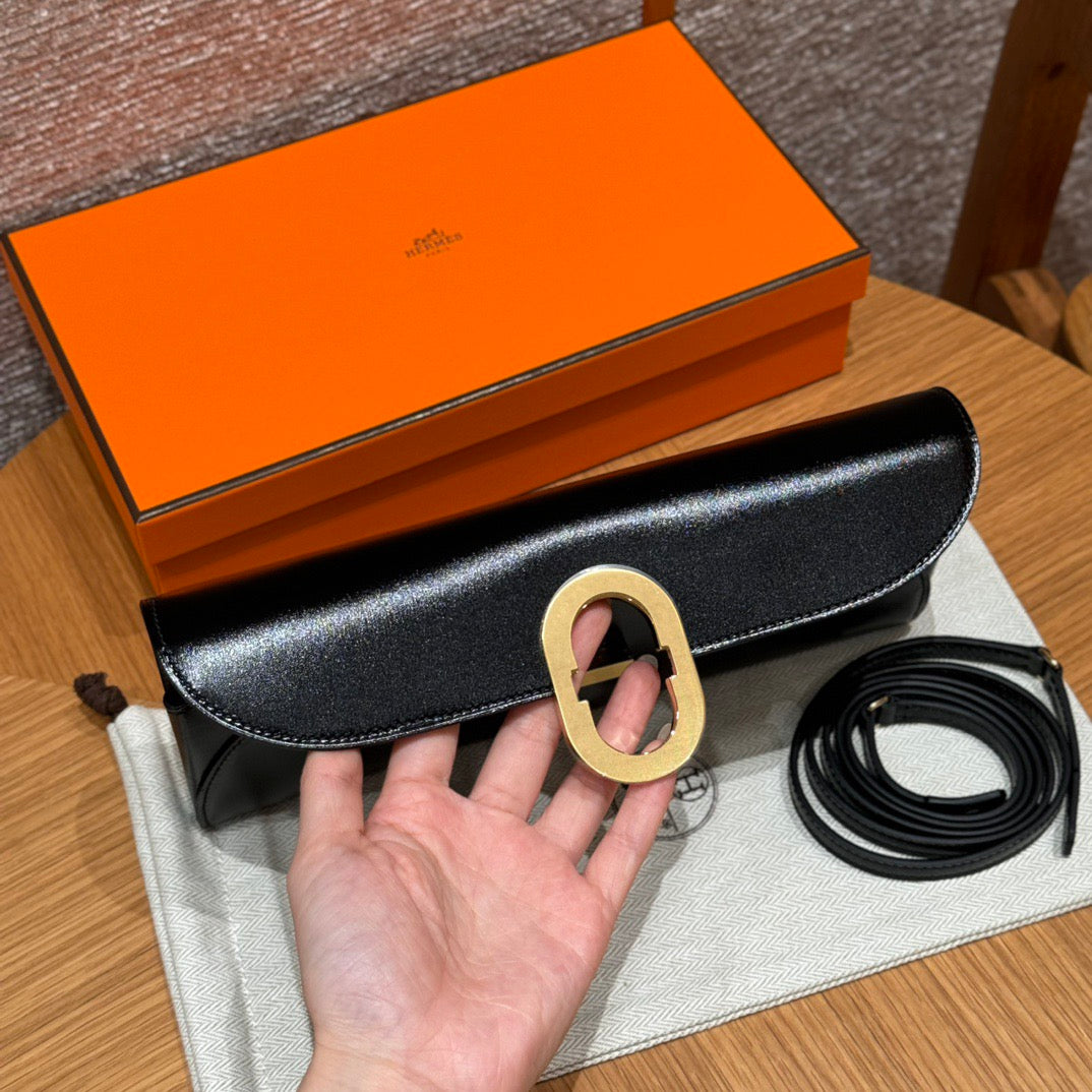 에르메스 샹달 투고 지갑 복스