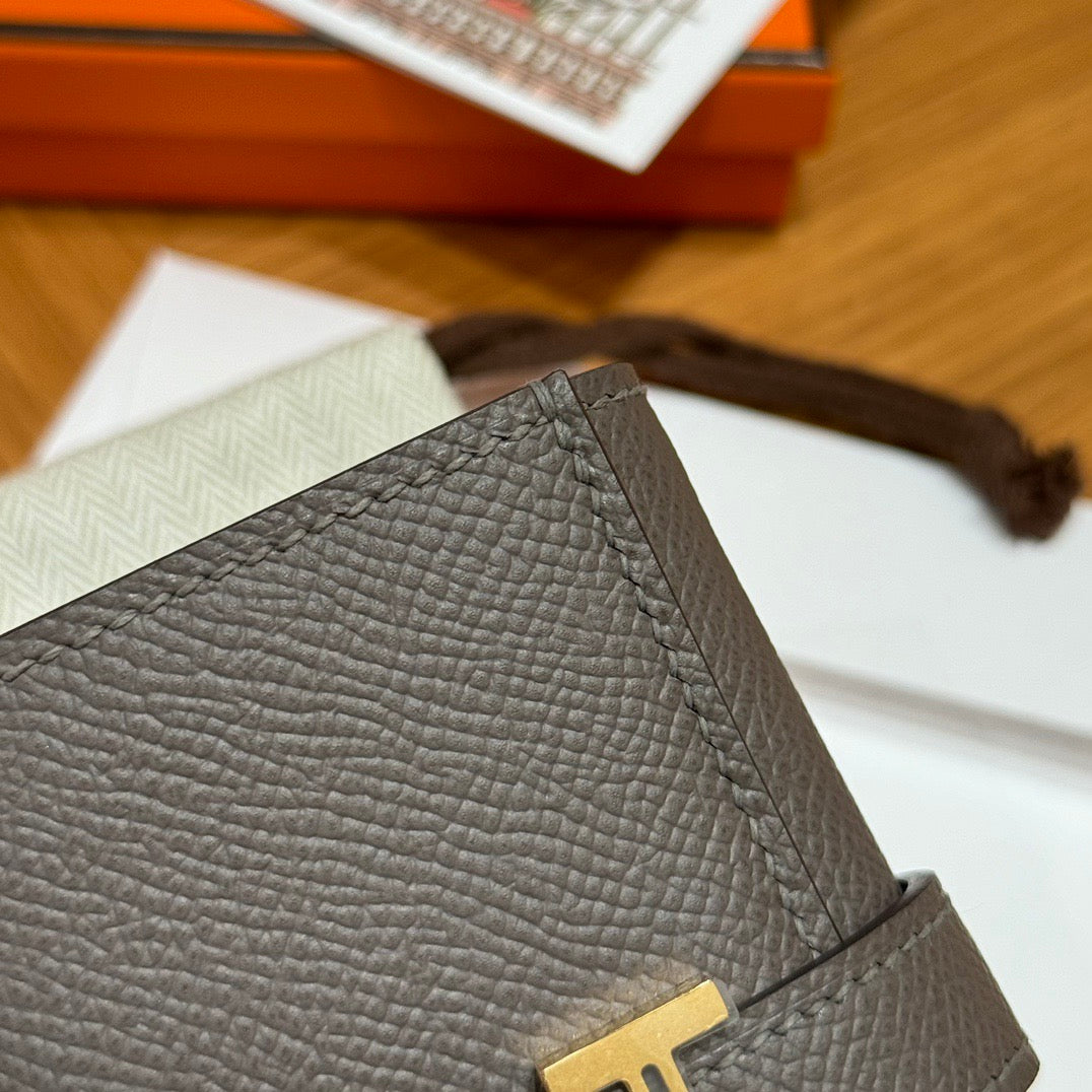 에르메스 베안 콤비 월렛 앱송 금장