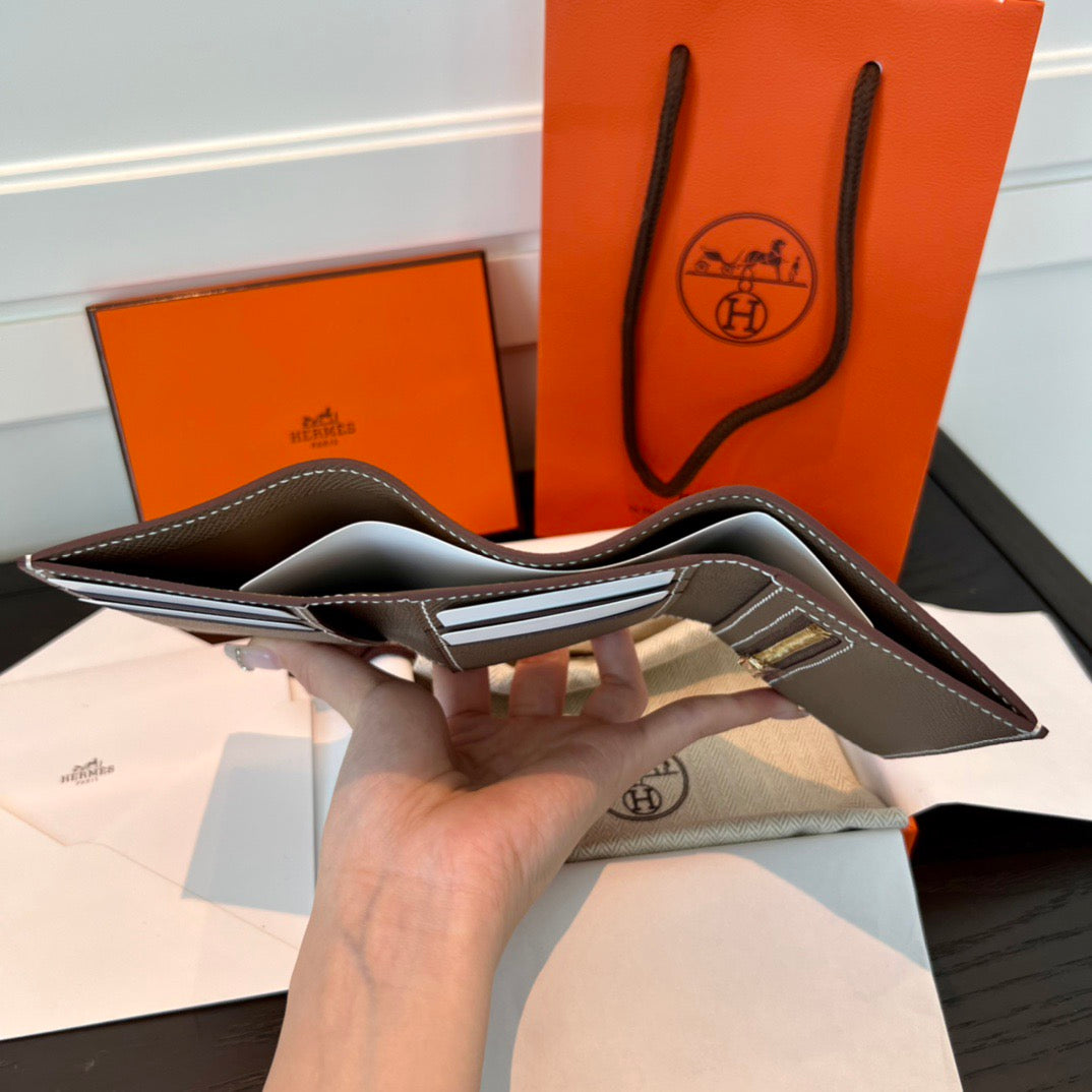 에르메스 베안 콤비 월렛 앱송 금장