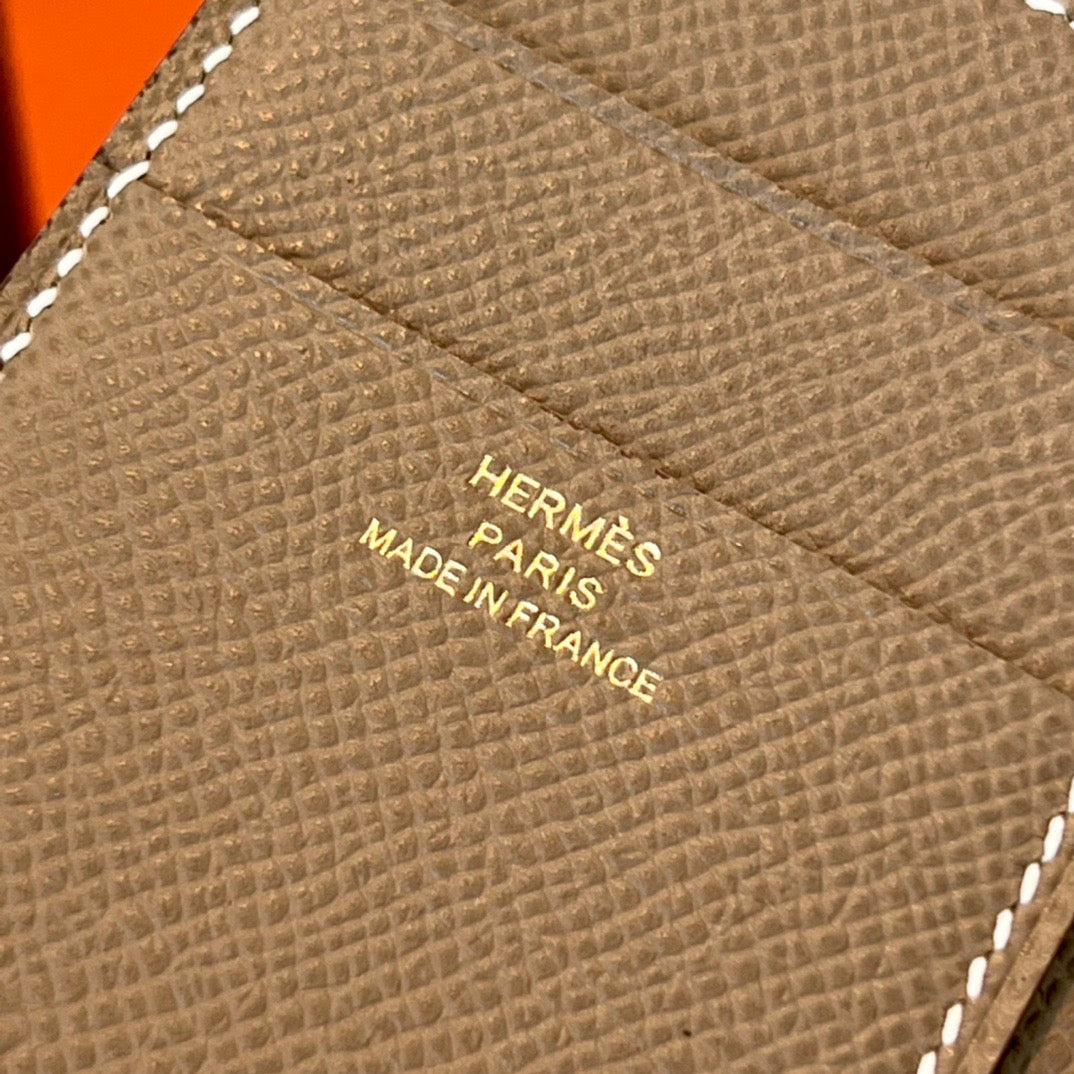 에르메스 베안 콤비 월렛 앱송 금장