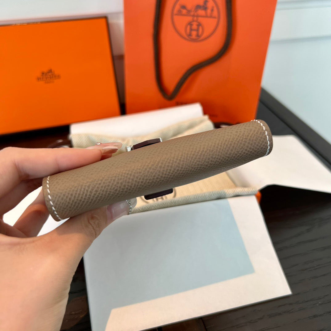 에르메스 베안 콤비 월렛 앱송 은장