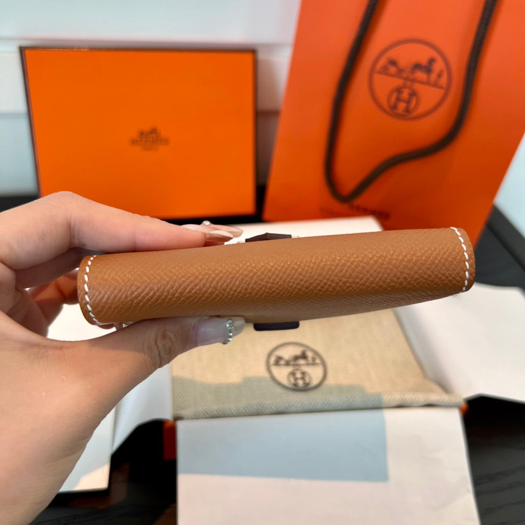 에르메스 베안 콤비 월렛 앱송 은장