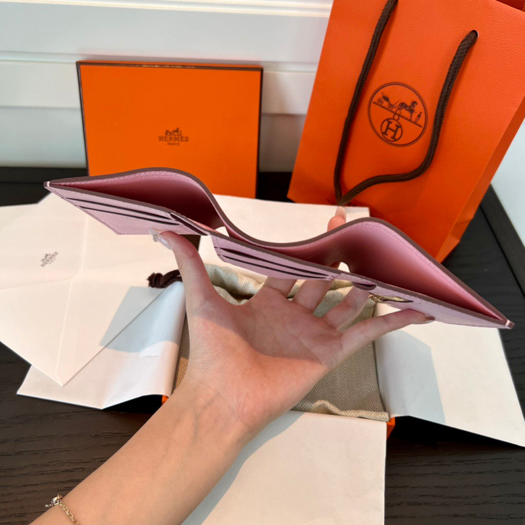 에르메스 베안 콤비 월렛 미조레 금장