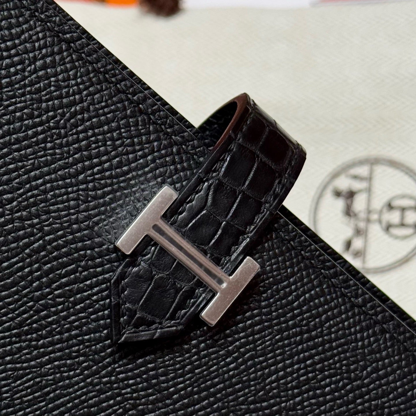 에르메스 베안 장지갑 터치