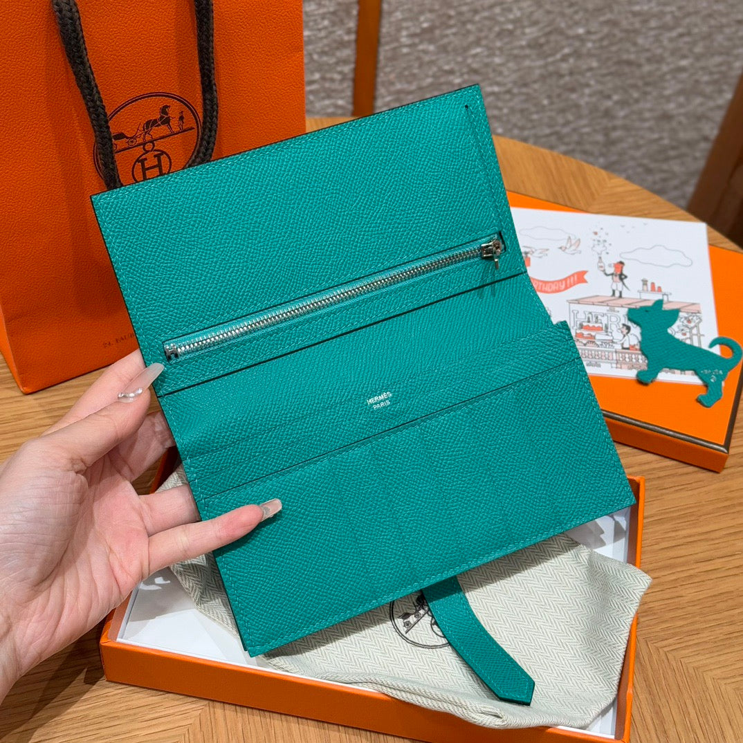 에르메스 베안 장지갑 터치
