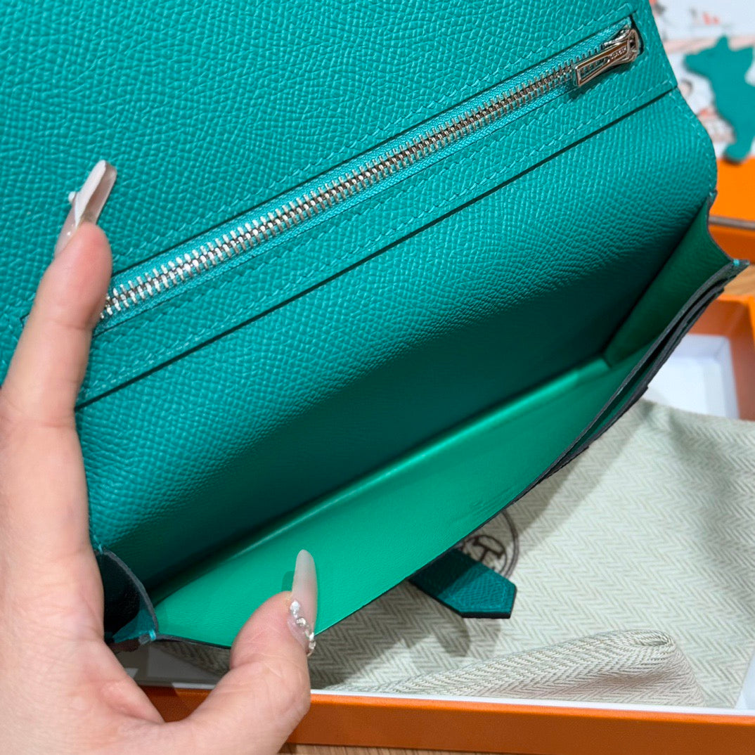 에르메스 베안 장지갑 터치