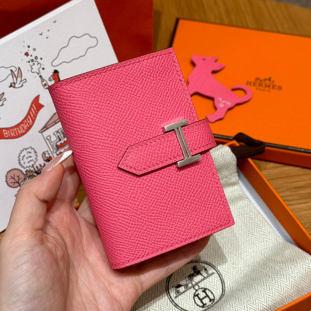 에르메스 베안 카드 지갑 앱송 은장