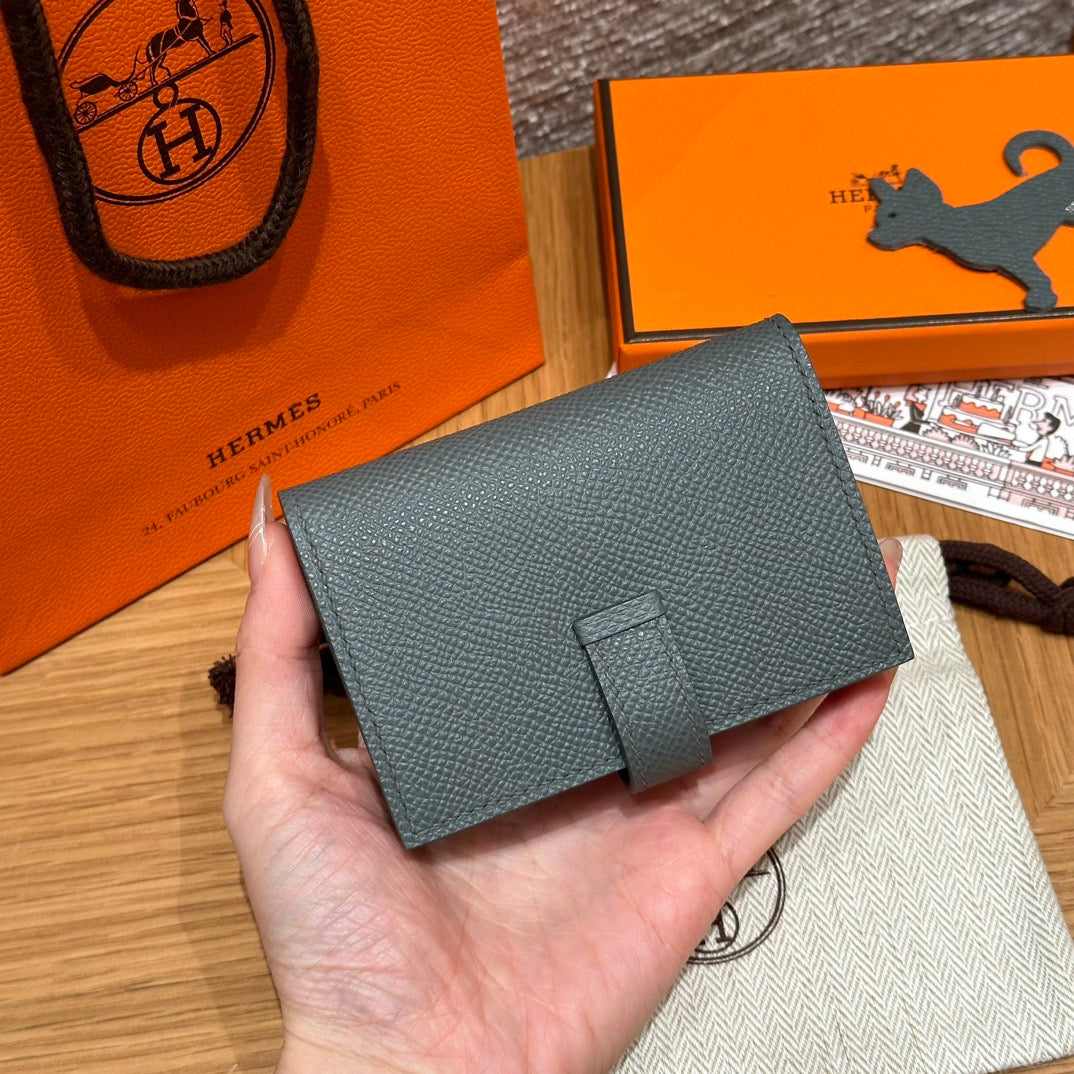 에르메스 베안 카드 지갑 앱송 은장