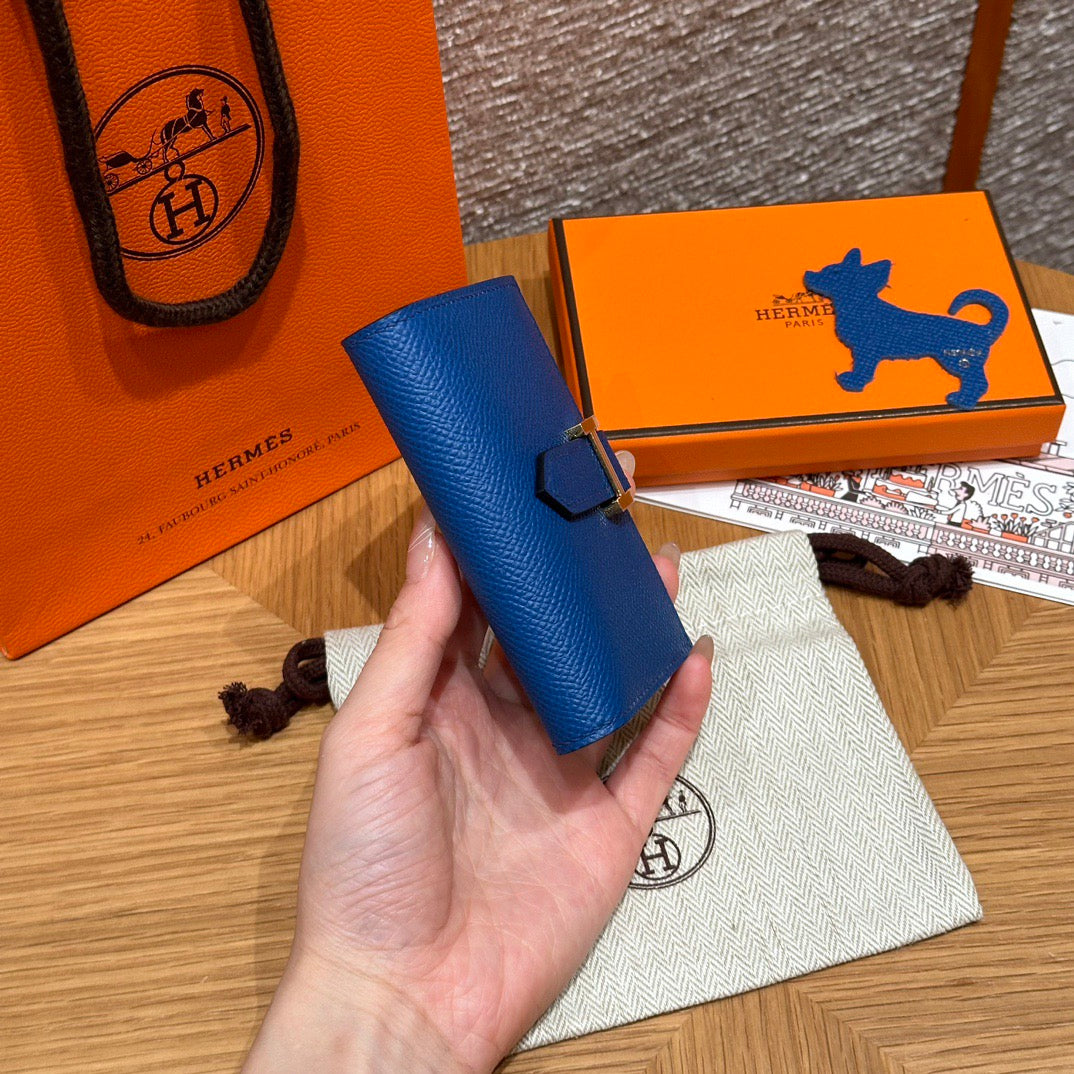 에르메스 베안 카드 지갑 앱송 은장