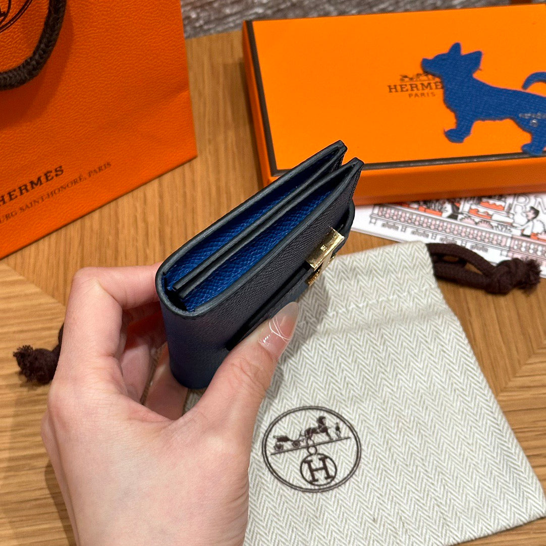 에르메스 베안 카드 지갑 앱송 은장