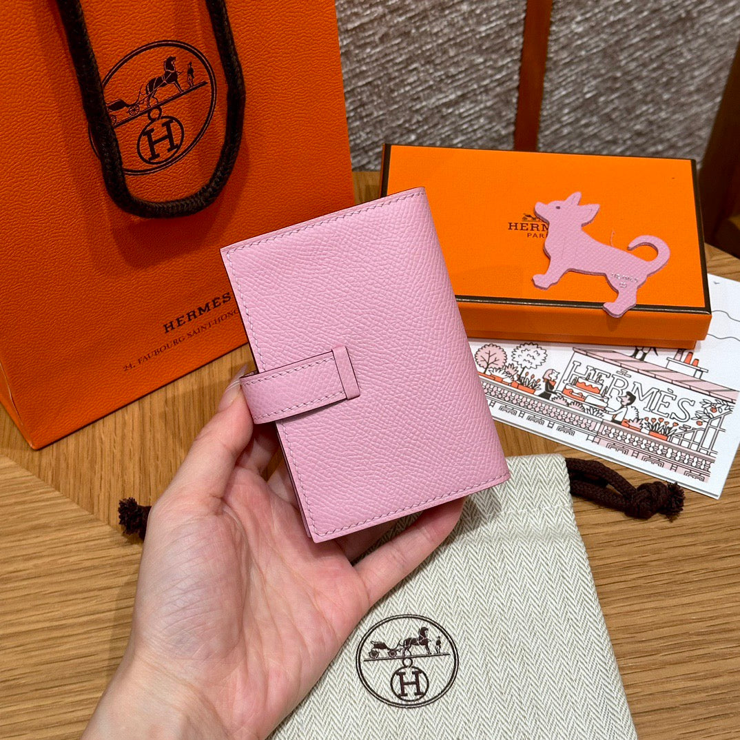 에르메스 베안 카드 지갑 앱송 은장