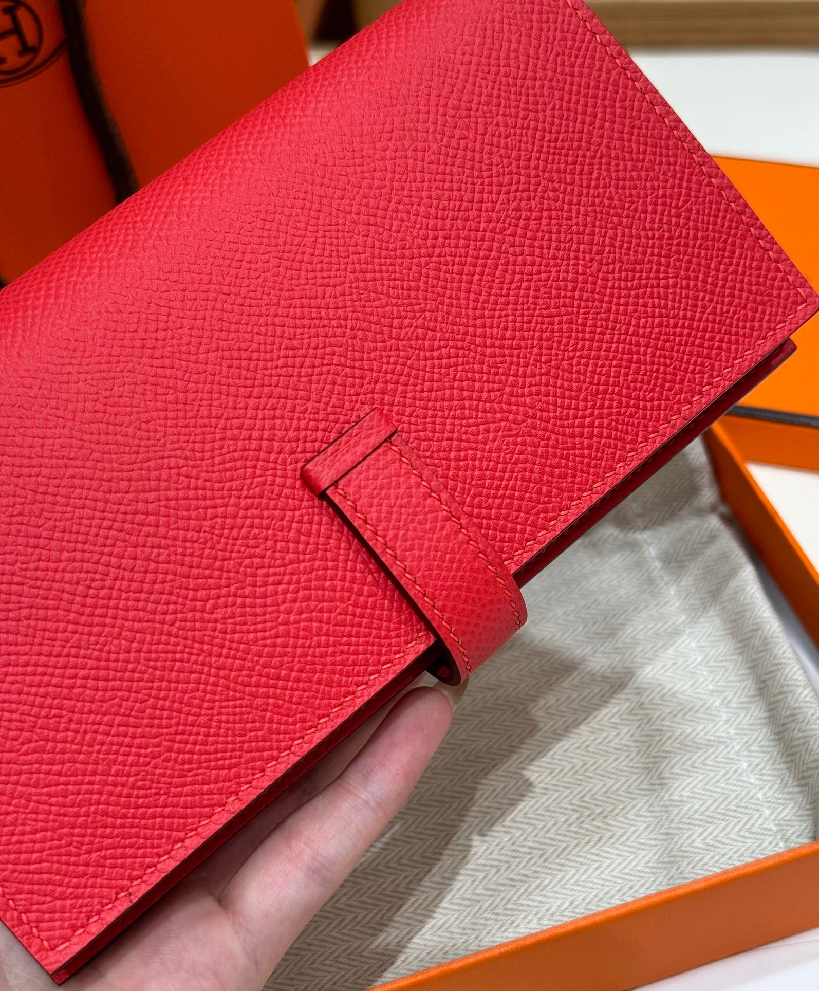 에르메스 베안 장지갑 앱송 (부겐빌리에)