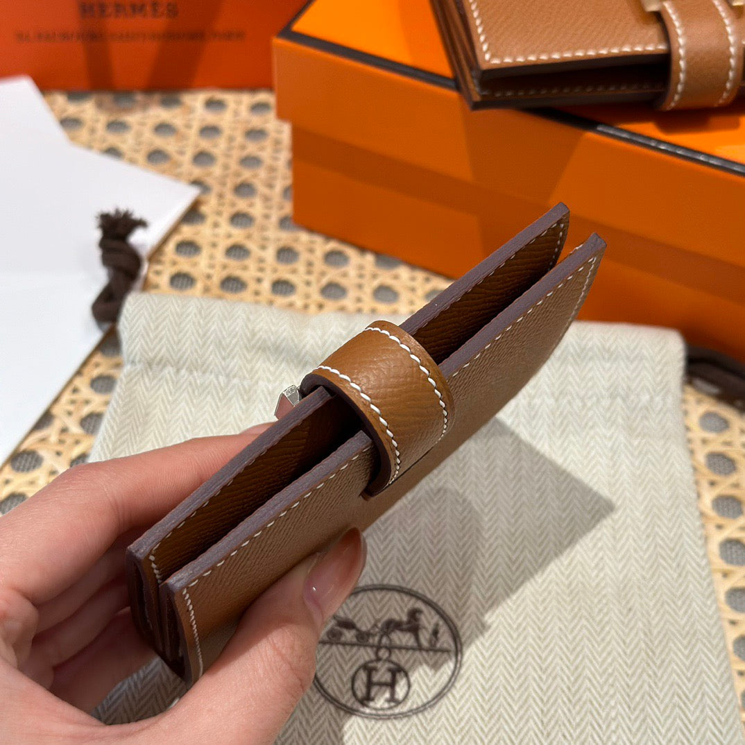 에르메스 베안 카드 지갑 앱송 은장