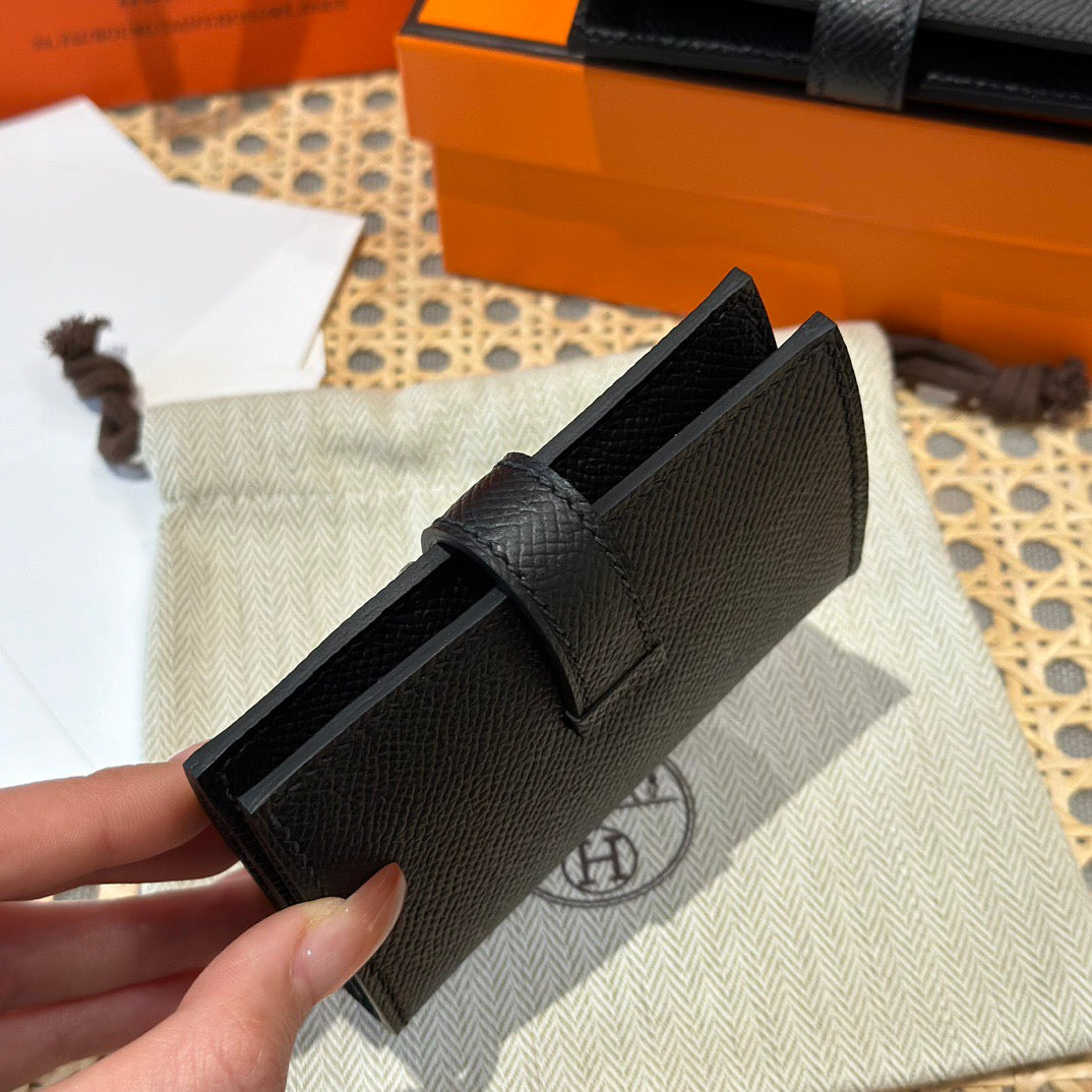 에르메스 베안 카드 지갑 앱송 은장