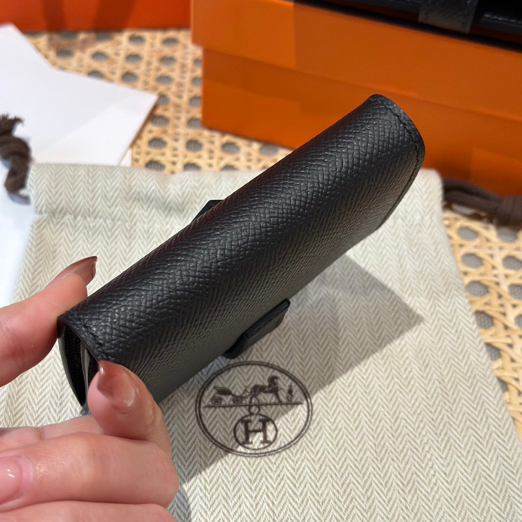 에르메스 베안 카드 지갑 앱송 은장