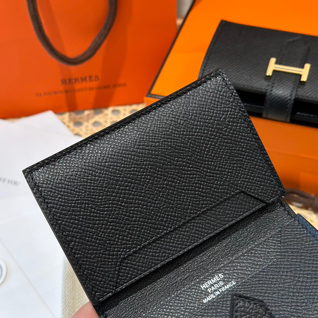 에르메스 베안 카드 지갑 앱송 은장