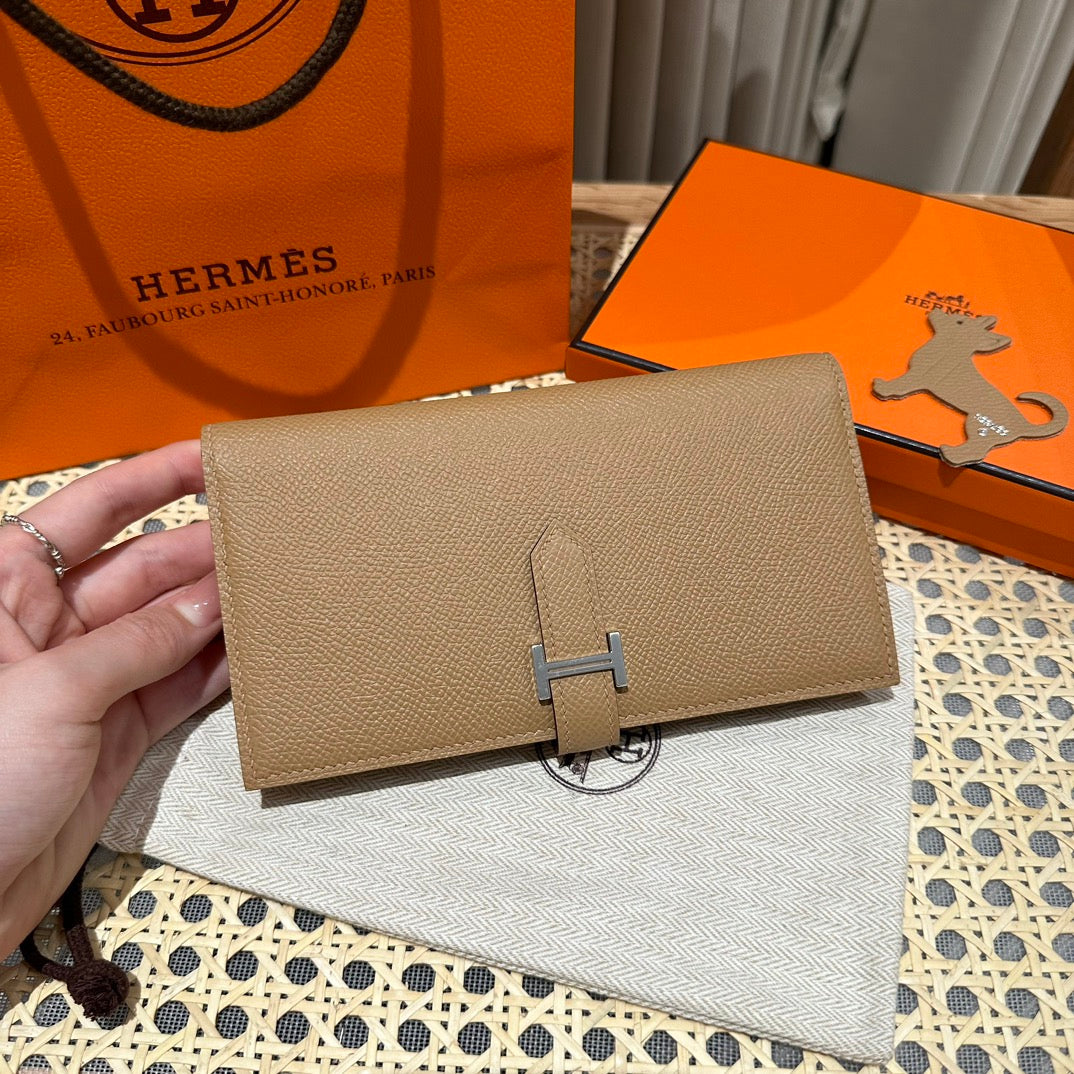 에르메스 베안 장지갑 앱송 (트렌치)
